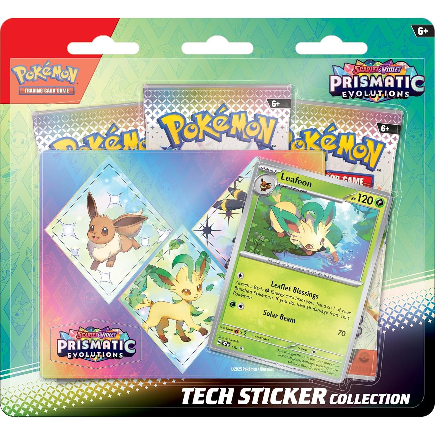 Stickers Técnicos Pokémon TCG Escarlata y Púrpura - 8.5 cm