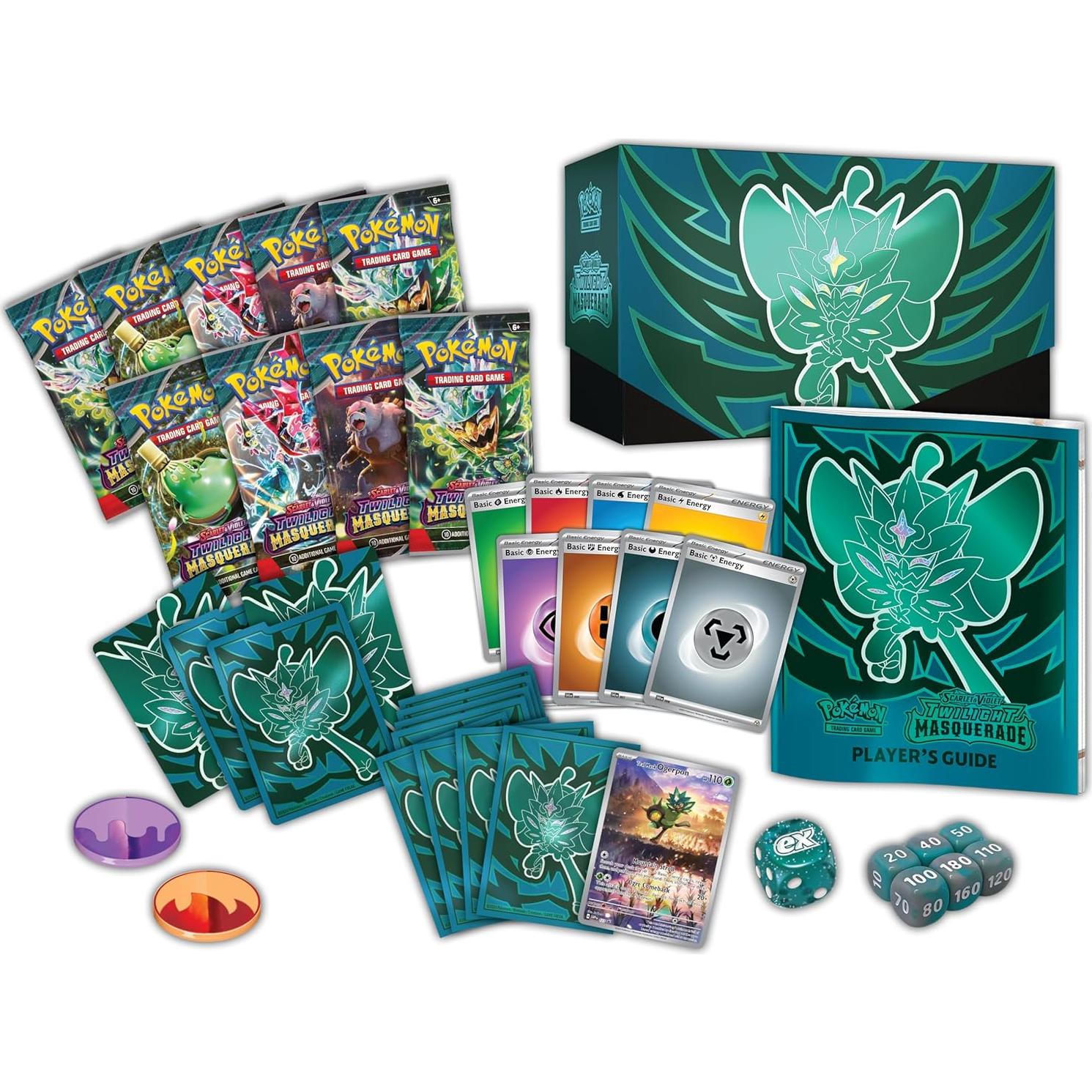 Pokémon TCG Elite Trainer Box Escarlata y Púrpura 2024