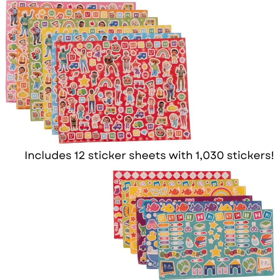 Conjunto de Pintura Cocomelon 1089 Piezas para Niños