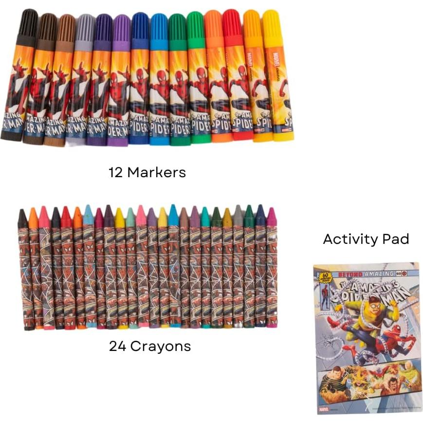 Conjunto de Pintura Spiderman 1197 Piezas para Niños