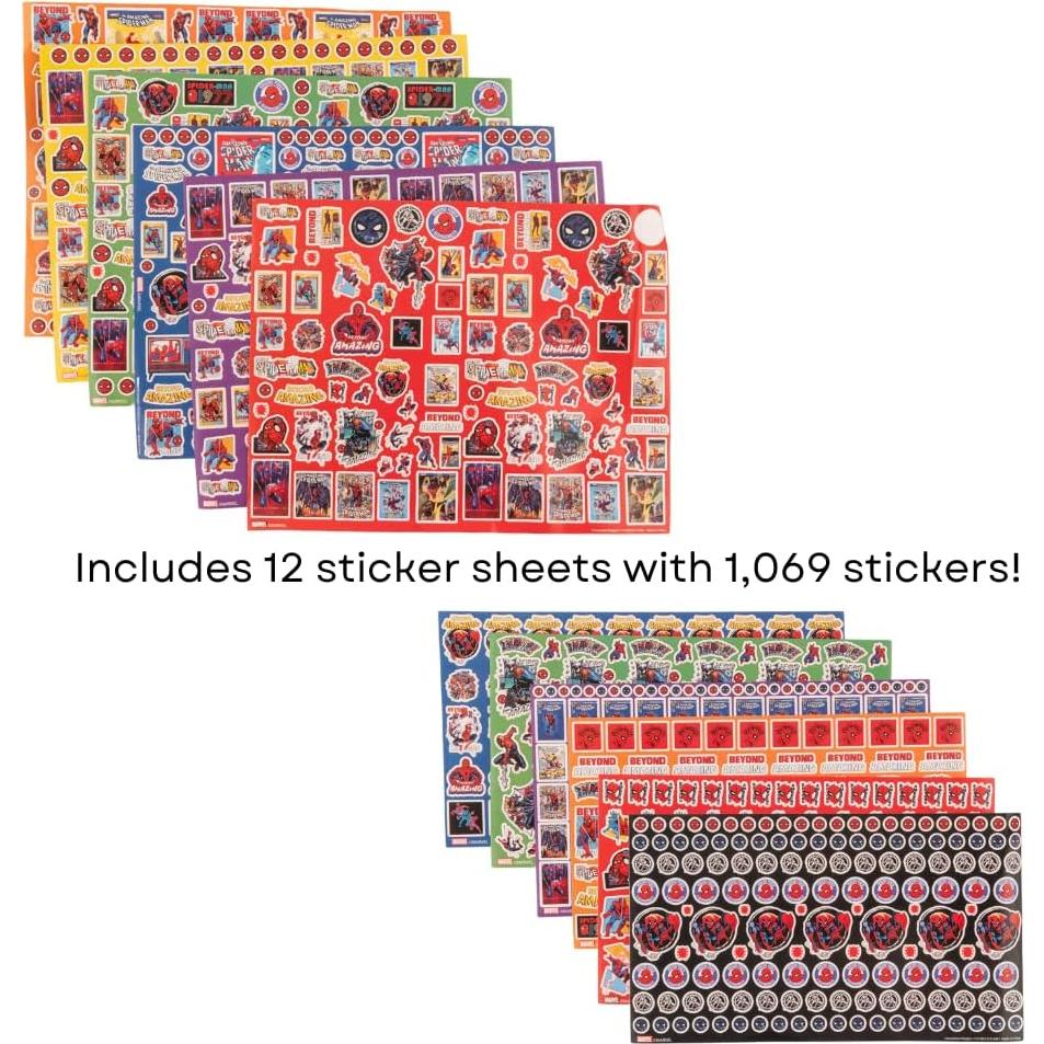 Conjunto de Pintura Spiderman 1197 Piezas para Niños