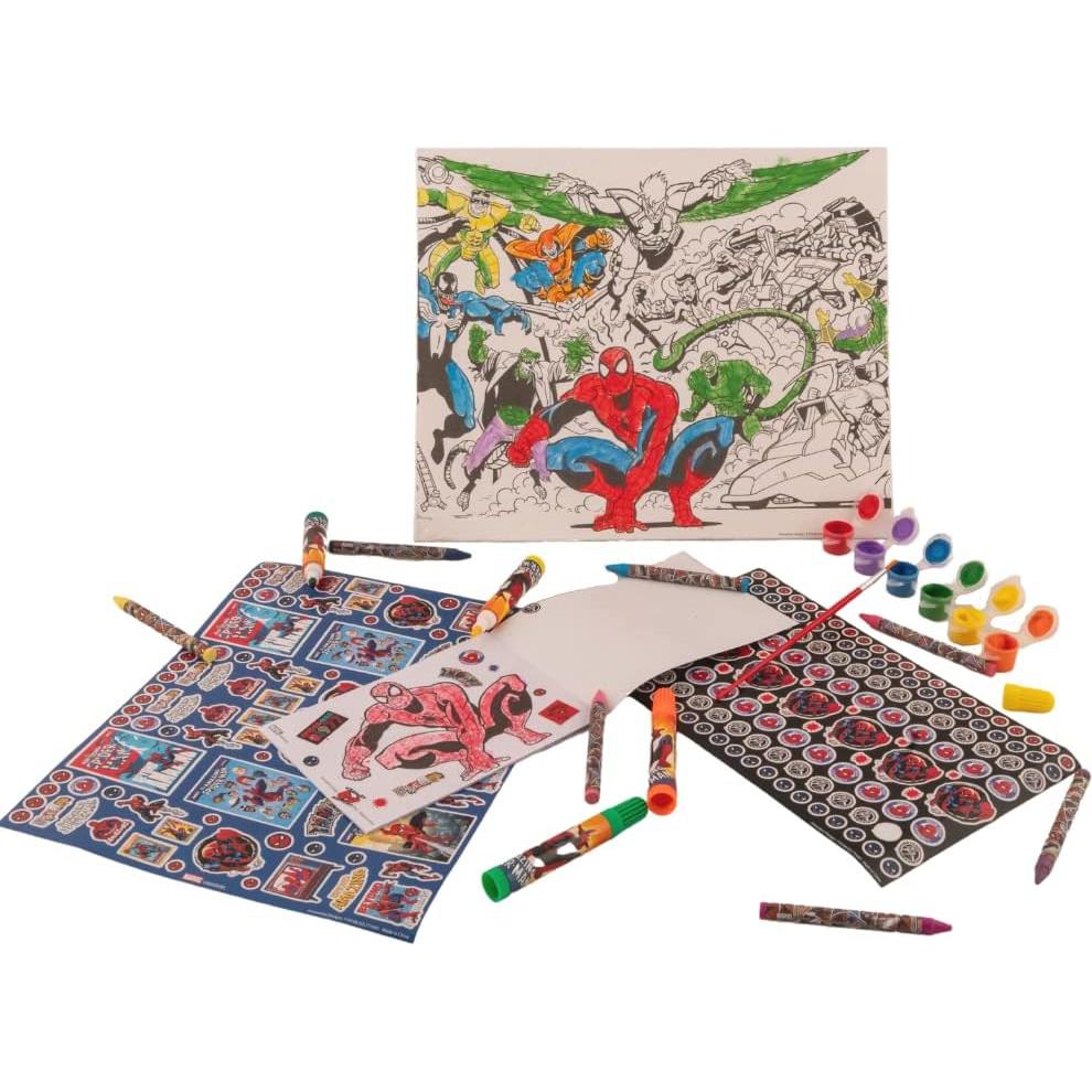 Conjunto de Pintura Spiderman 1197 Piezas para Niños