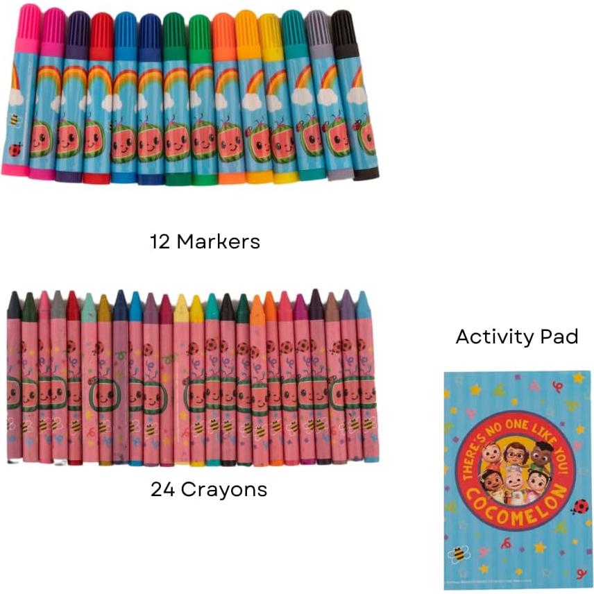 Conjunto de Pintura Cocomelon 1089 Piezas para Niños