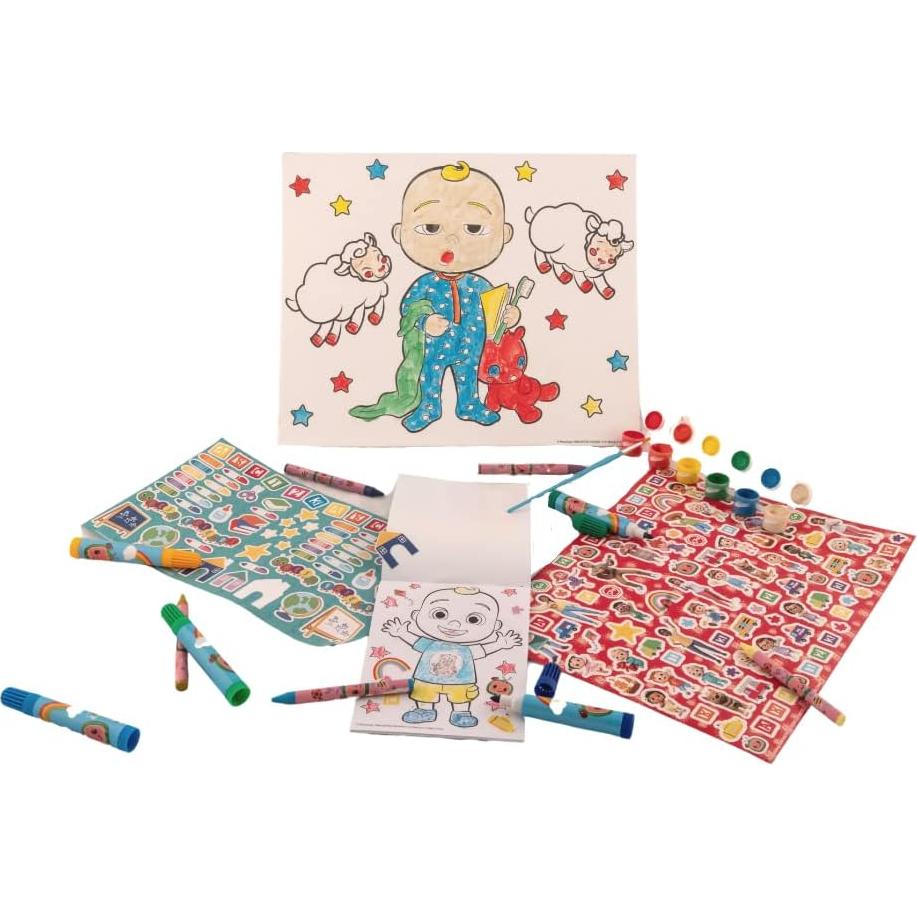Conjunto de Pintura Cocomelon 1089 Piezas para Niños