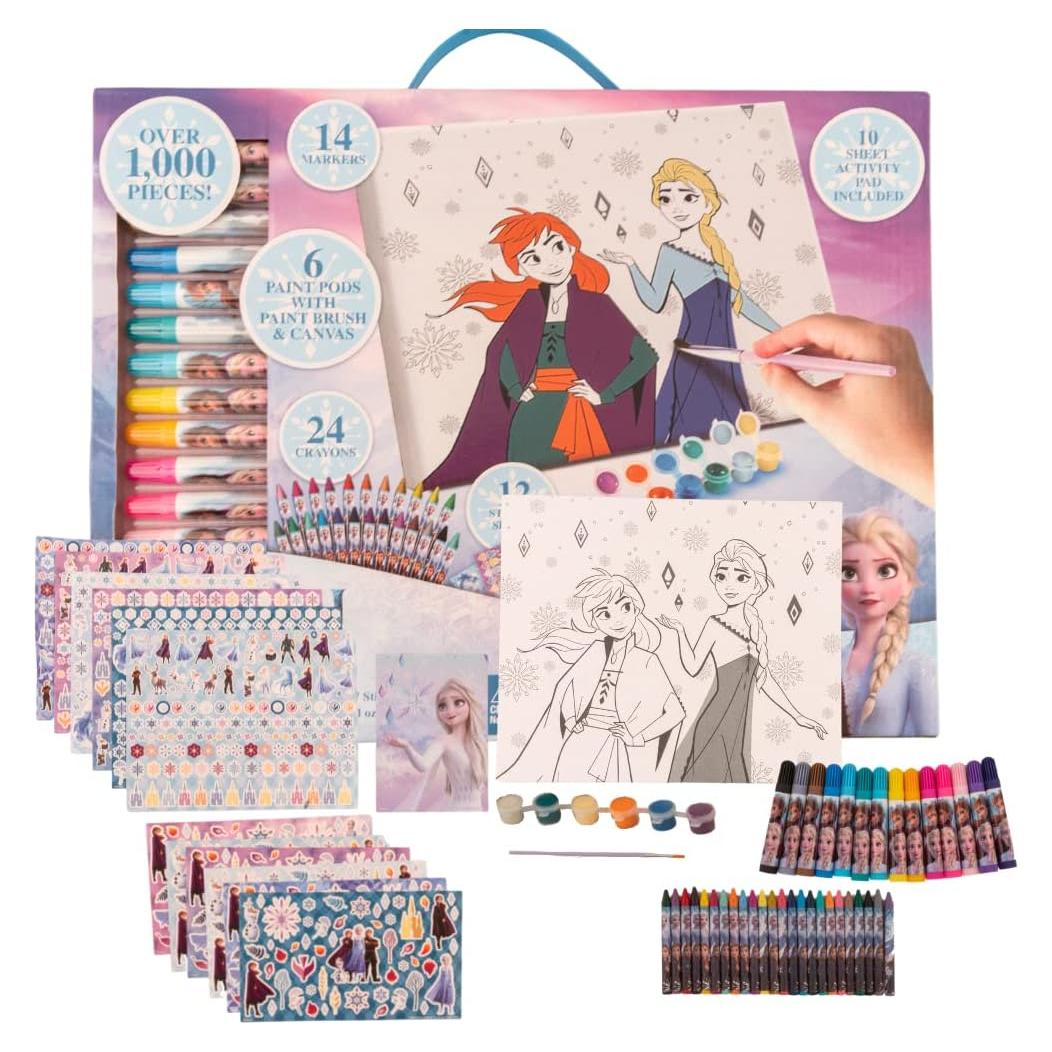Set de Pintura Frozen - Diseños Innovadores - 1276 Piezas