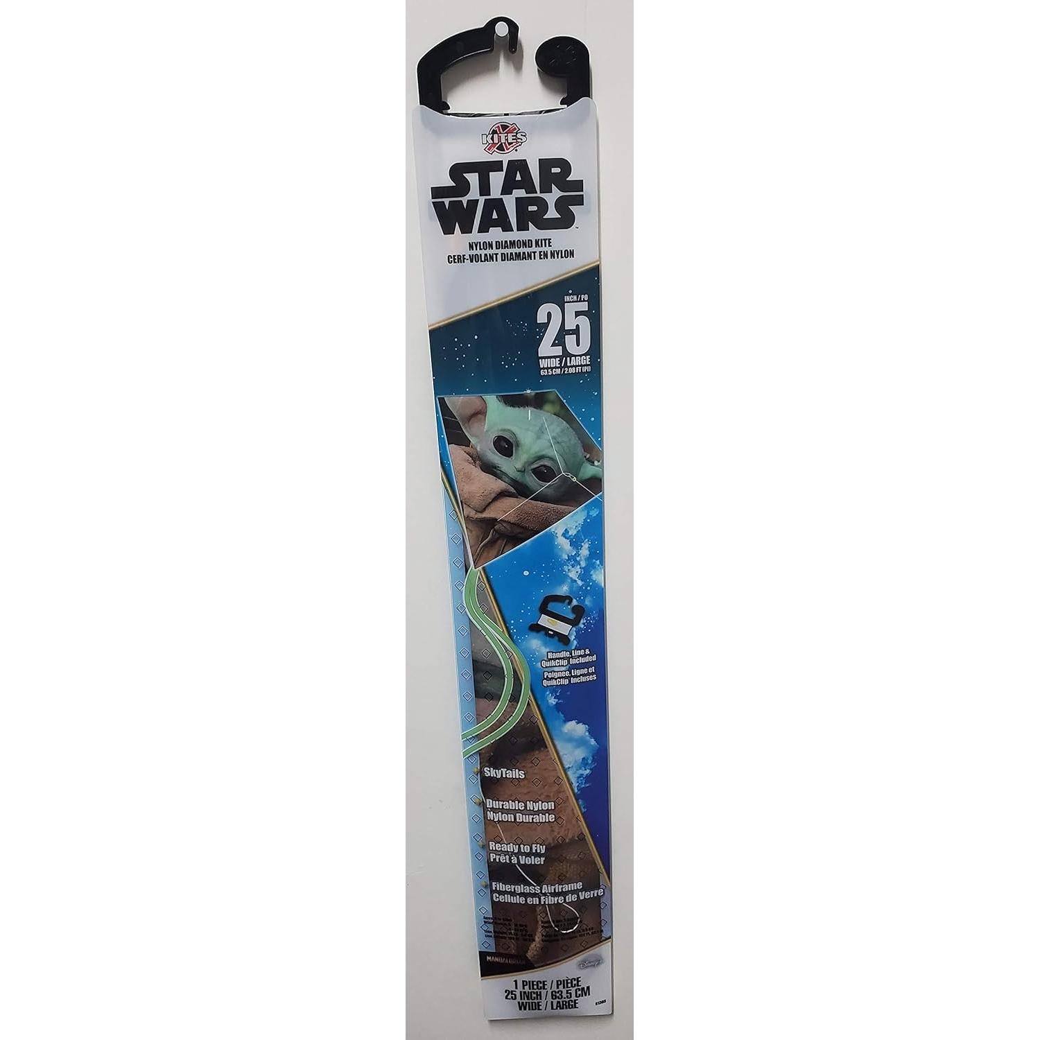 Cometa X Kites Diamante Nylon Star Wars Grogu 63.5 cm