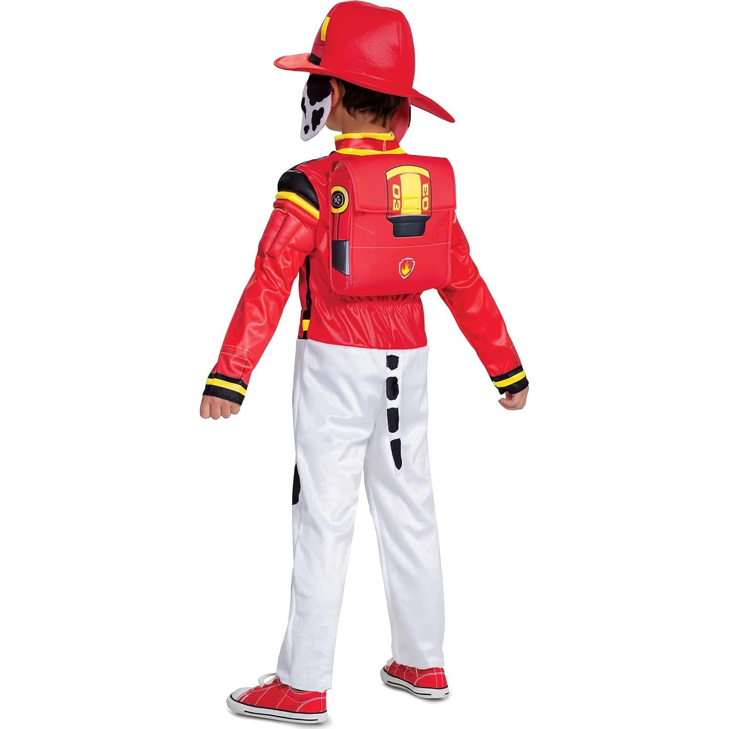 Disfraz Deluxe Marshall Paw Patrol Niños 2-6 Años