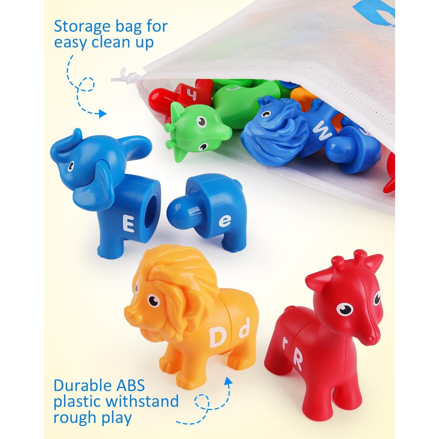 Juego Educativo de Emparejamiento de Letras Coogam 26PCS