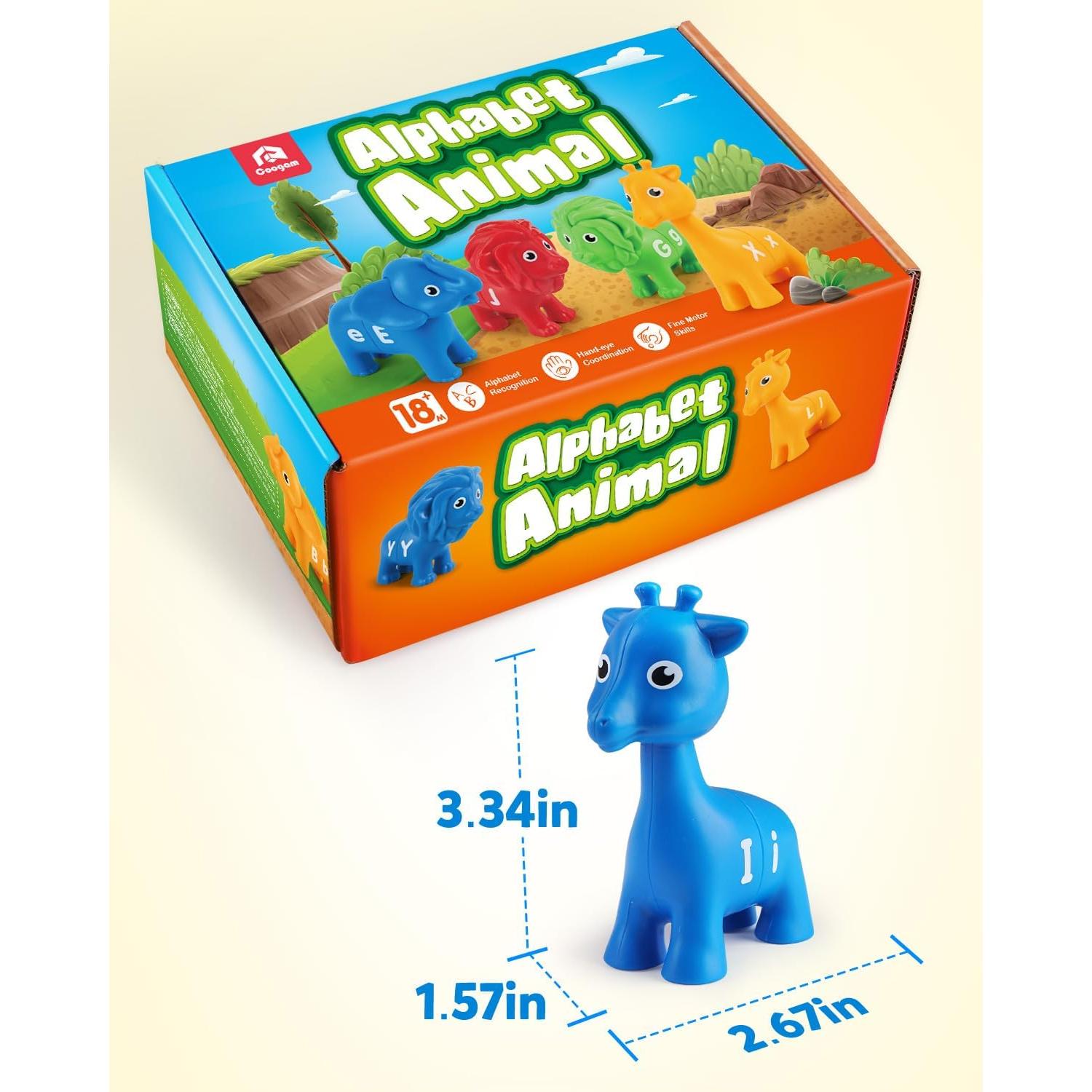 Juego Educativo de Emparejamiento de Letras Coogam 26PCS