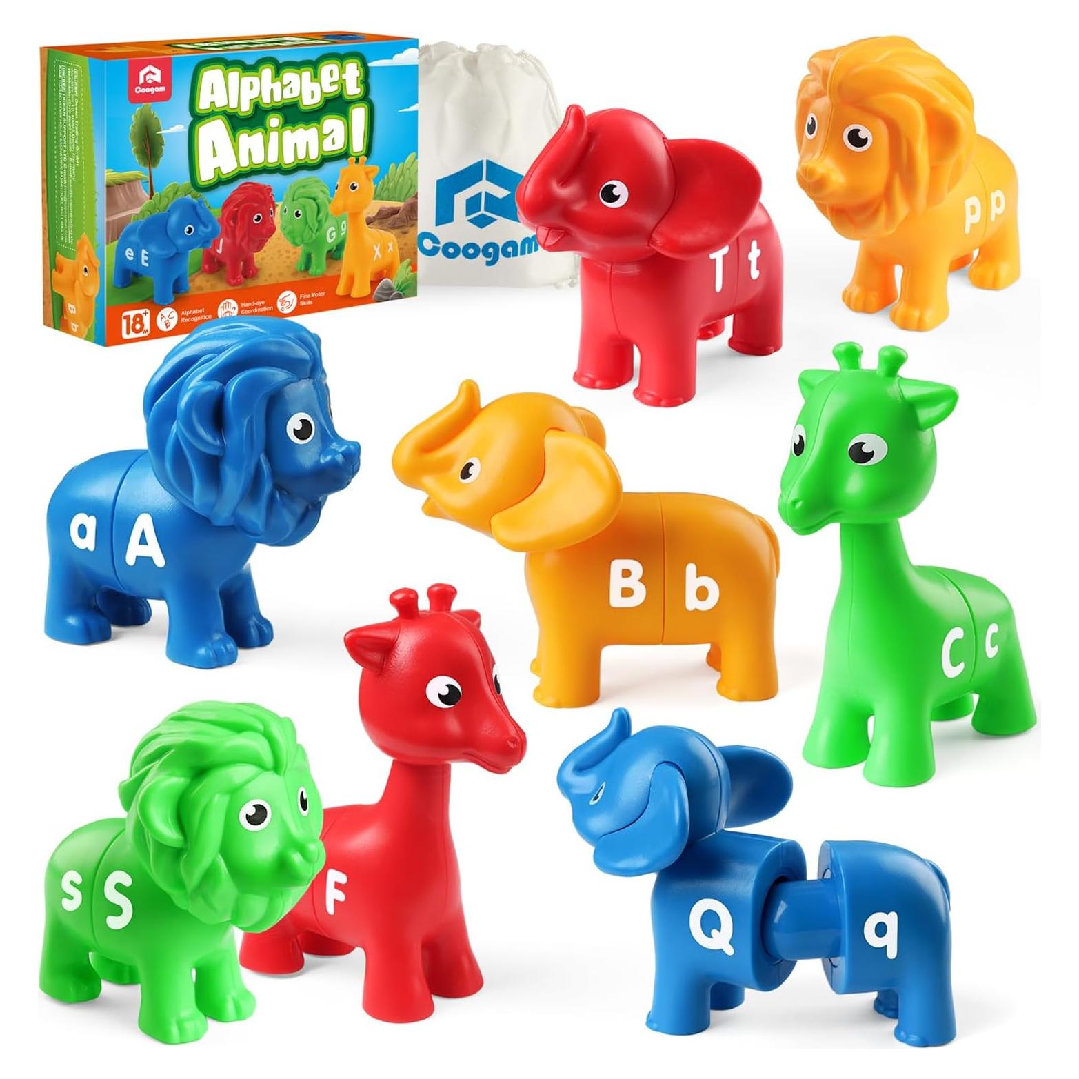 Juego de Emparejamiento de Letras ABC Coogam 26 Piezas