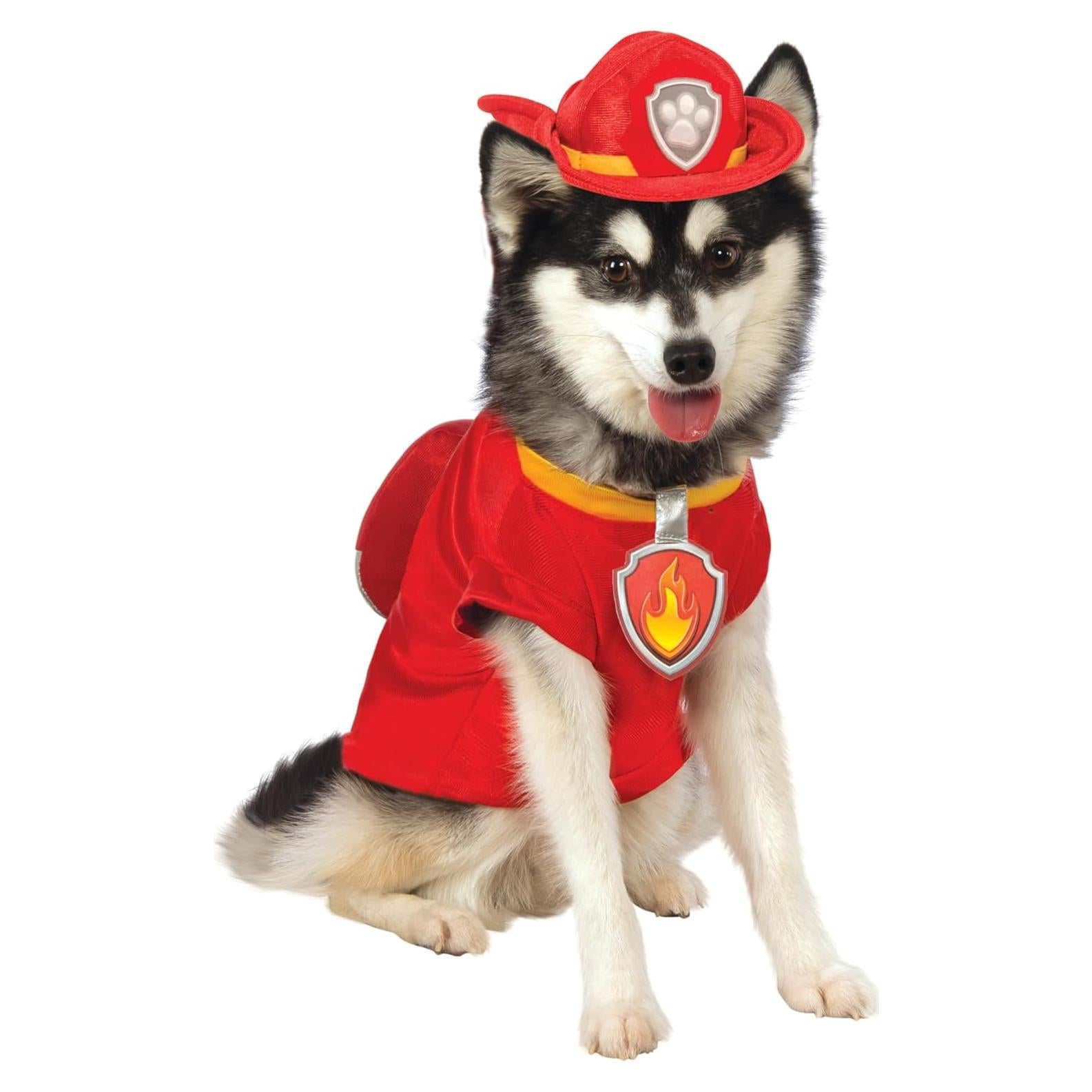 Disfraz Marshall Paw Patrol para perros pequeños