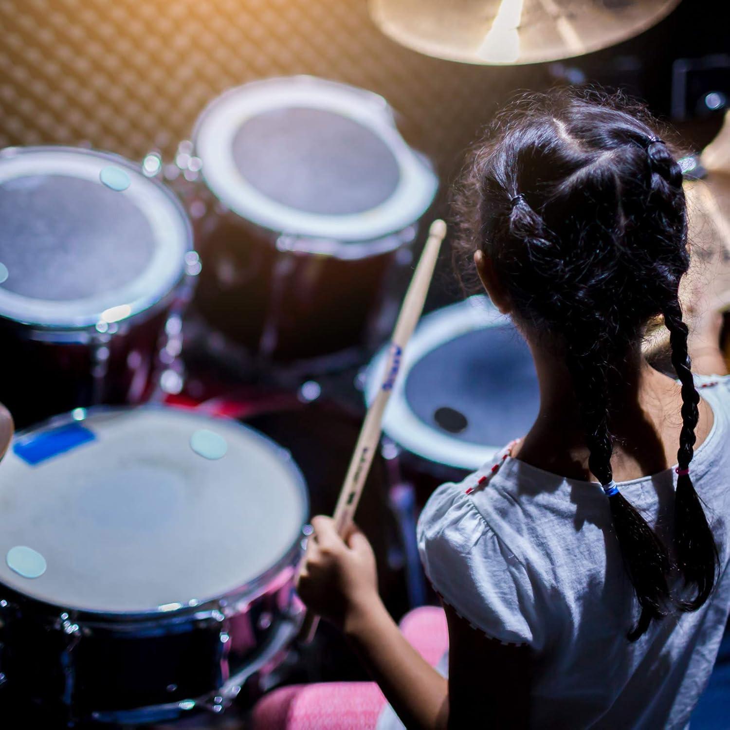 eBoot 48 Almohadillas de Gel para Tambores, Silencio y Control