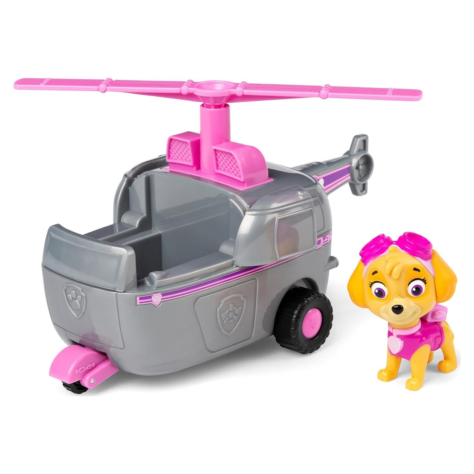 Helicóptero de Skye PAW Patrol con Figura Coleccionable