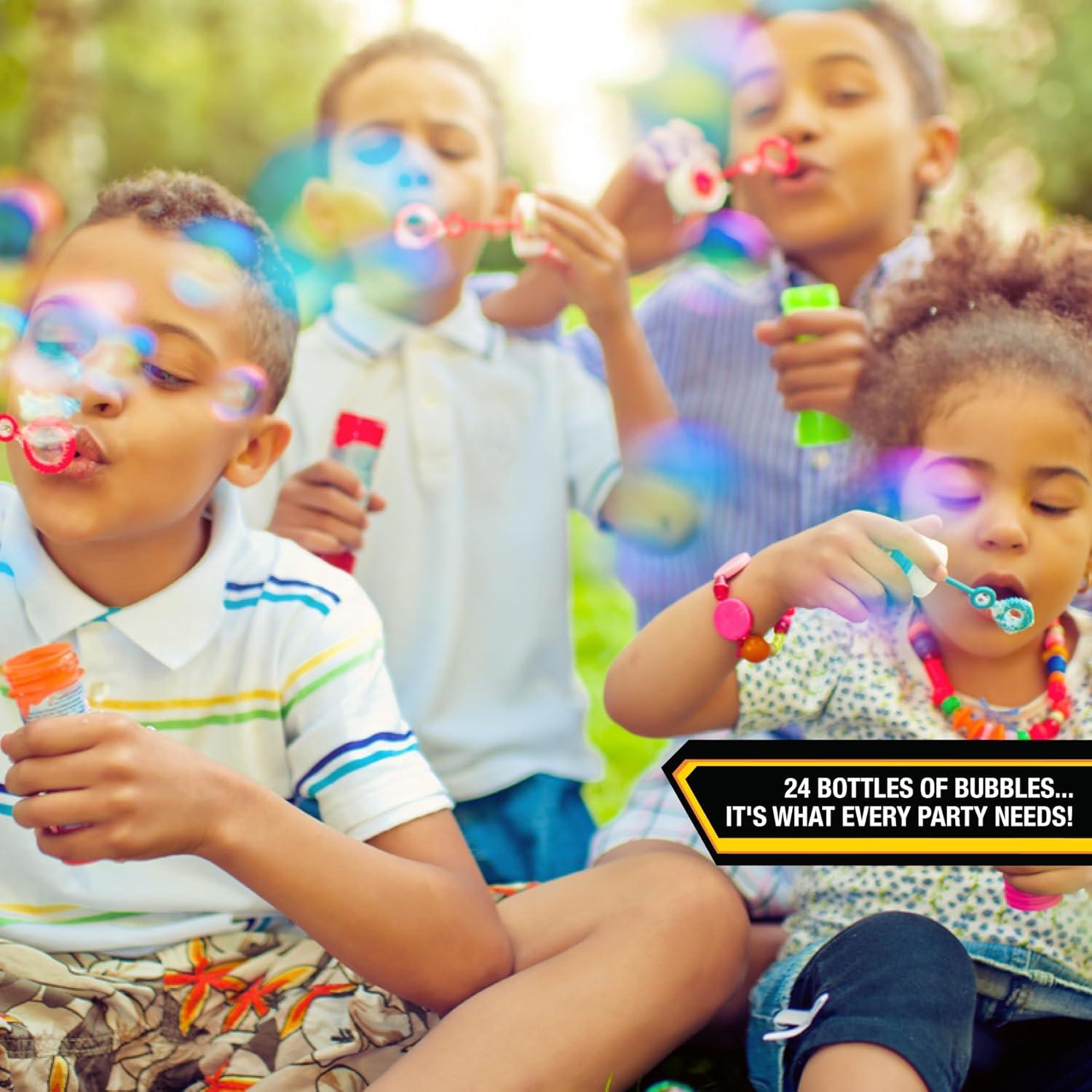 Juguete de Burbujas Spider-Man 24 Botellas 120 ml