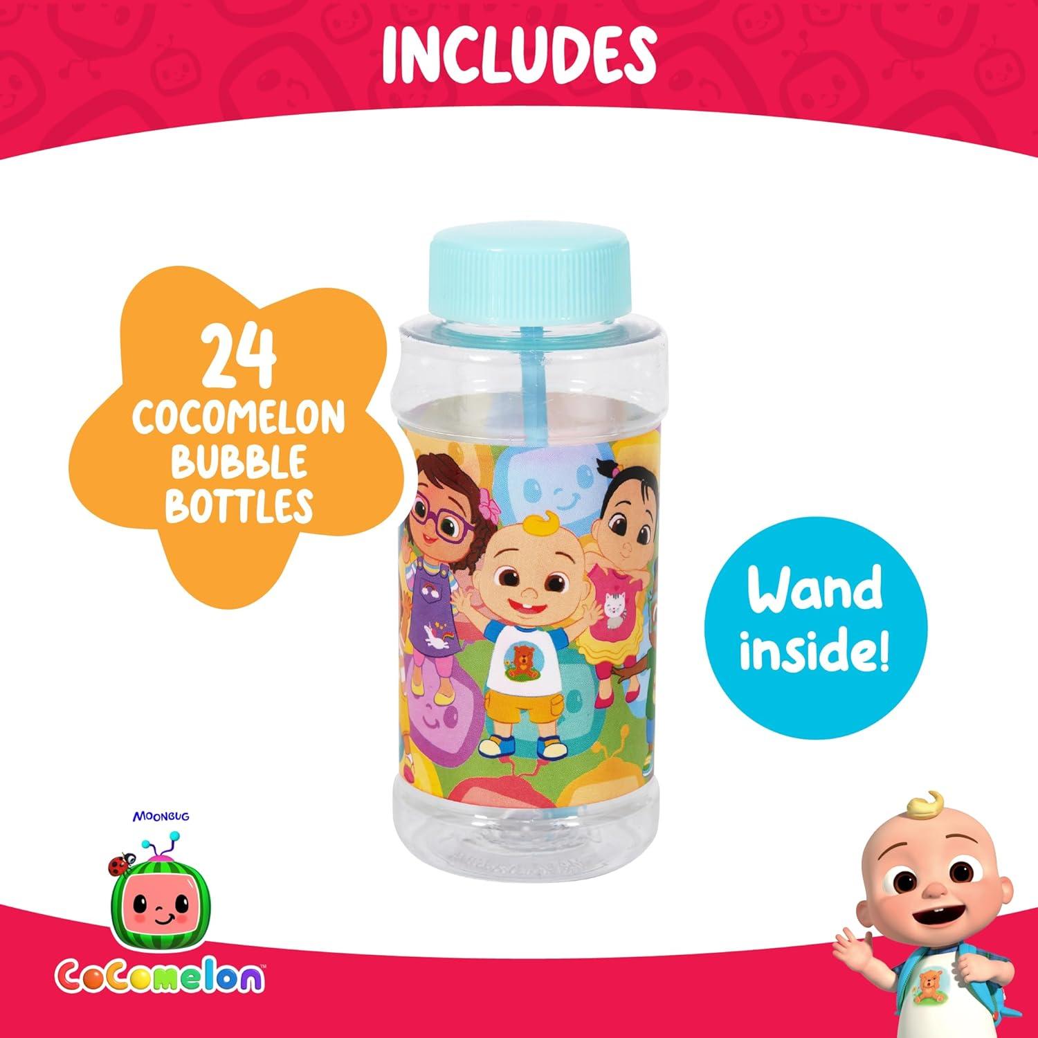 Juguete de Fiesta Burbujas CoComelon 24 Botellas 120 ml