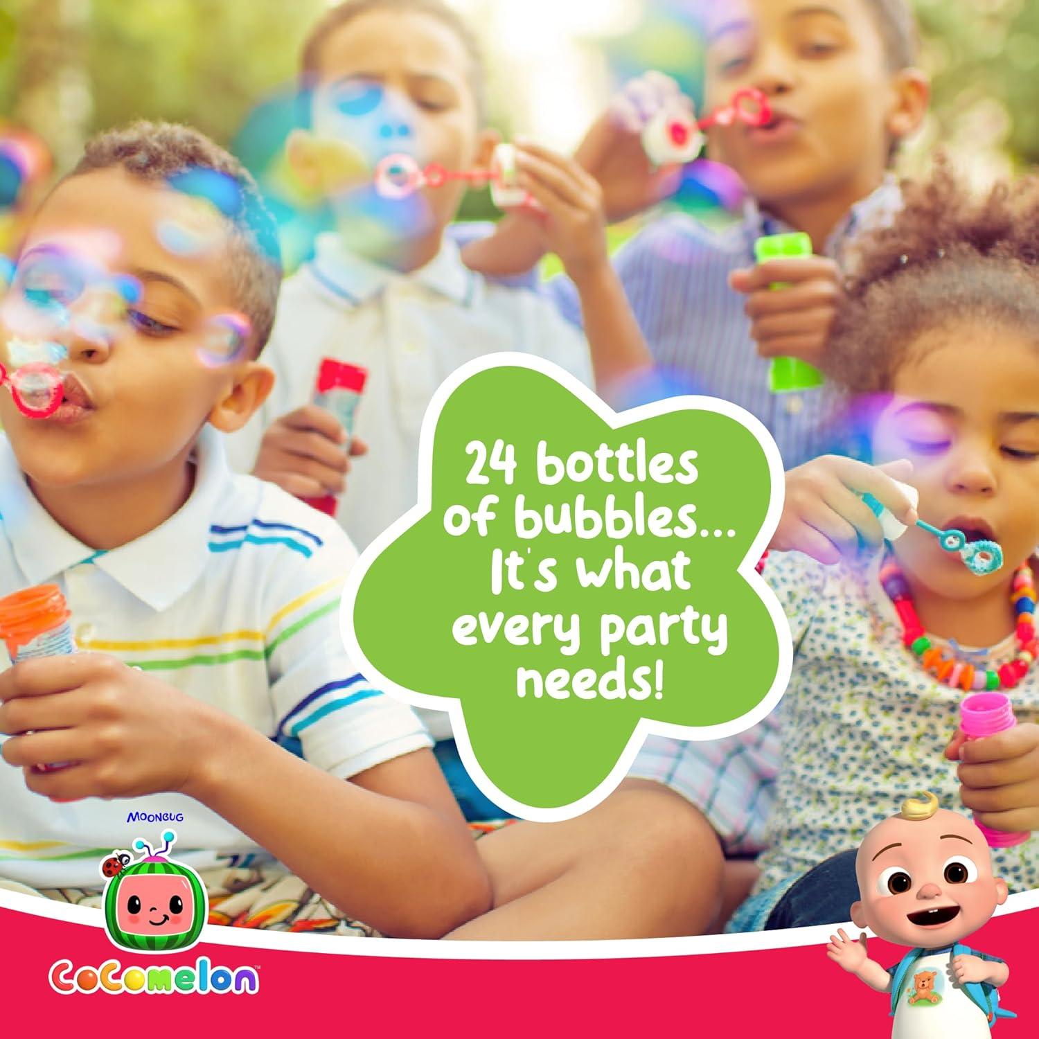 Juguete de Fiesta Burbujas CoComelon 24 Botellas 120 ml