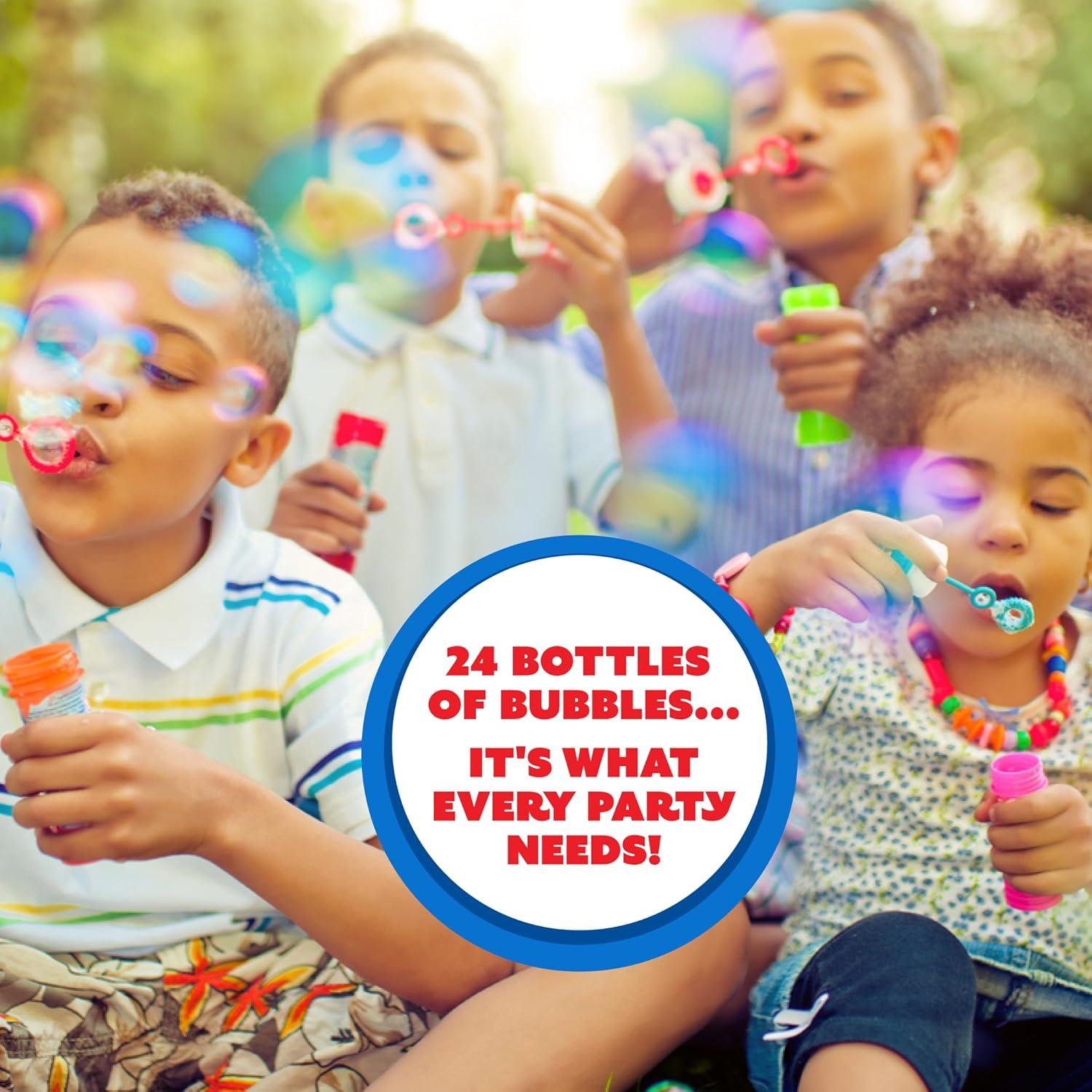 Burbujas de Mickey Mouse 24 Botellas 120 ml con Varitas