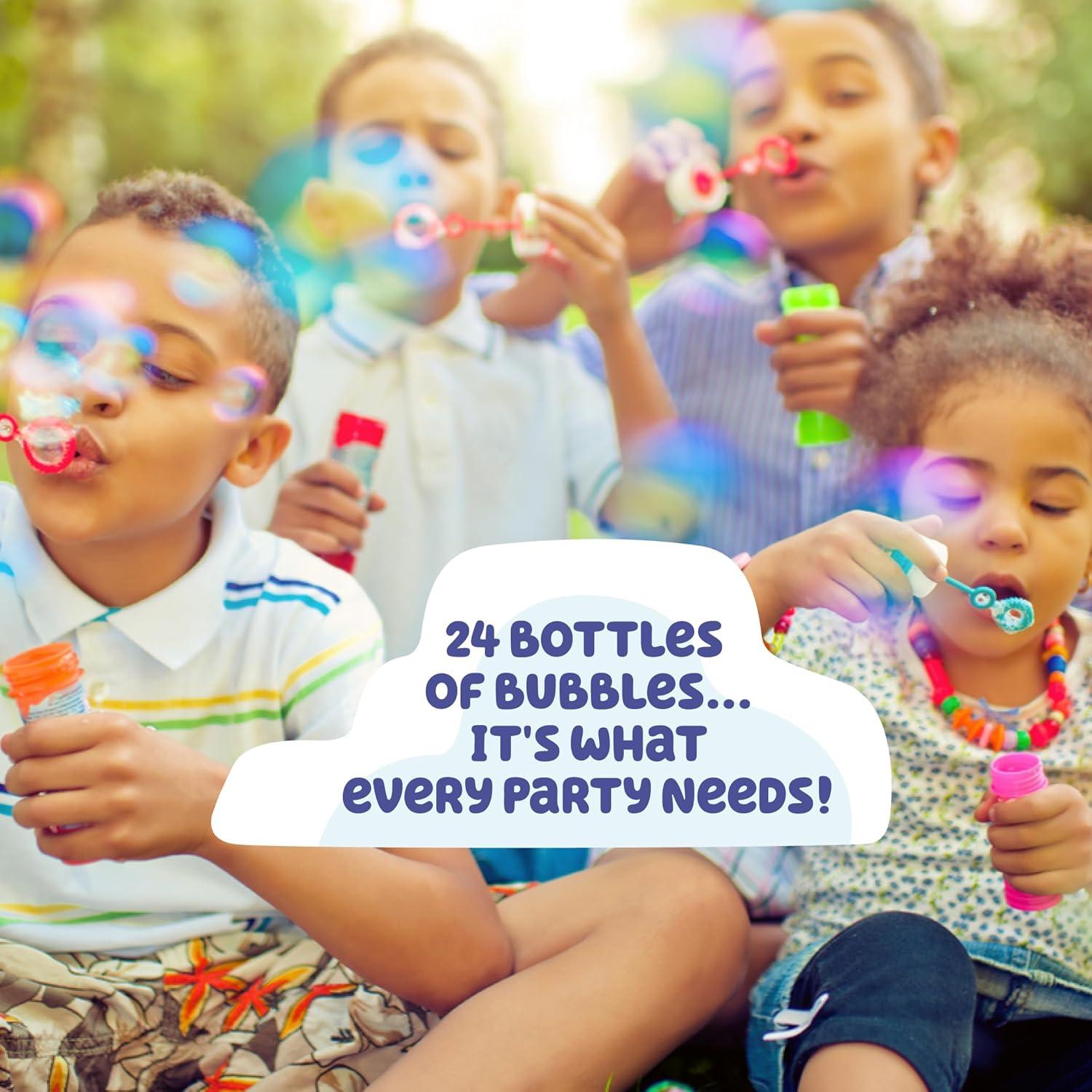 Burbujas Bluey 24 Botellas 118 ml con Varitas