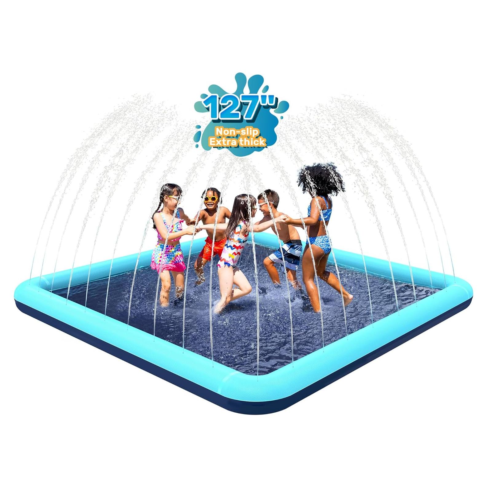 Splash Pad Bilibara 322 cm Antideslizante para Perros y Niños
