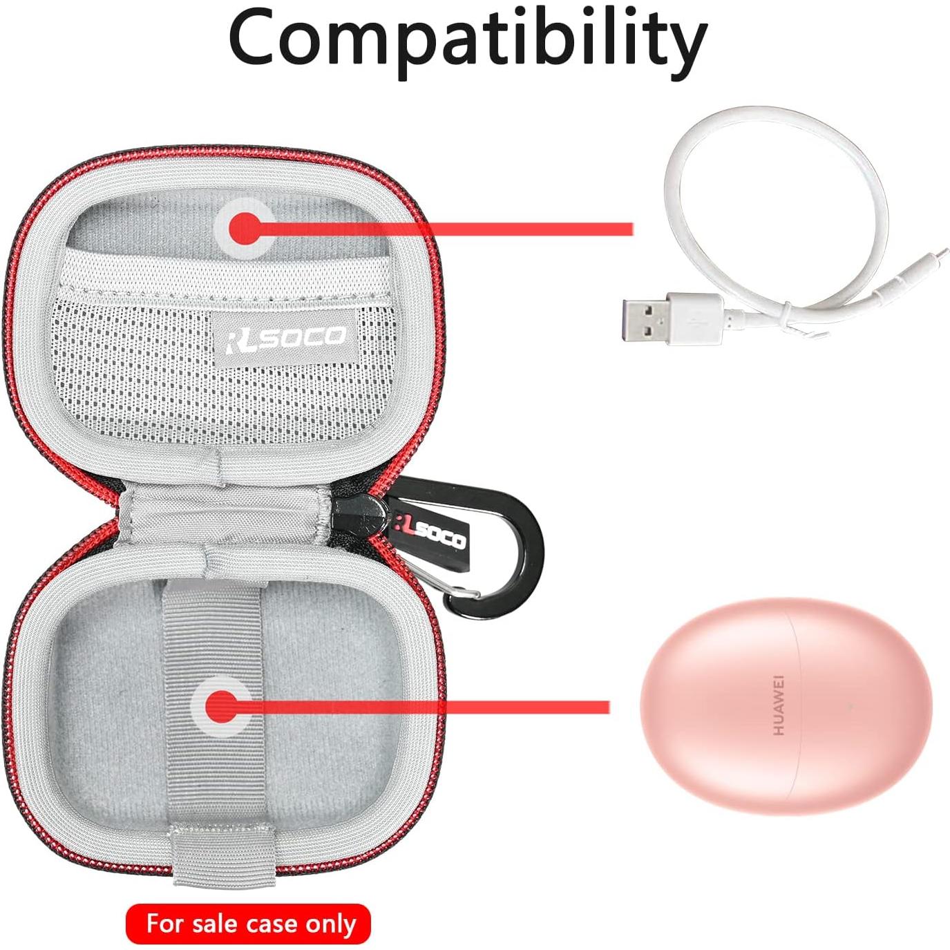 Funda Dura RLSOCO para Huawei FreeBuds 5/6 Resistente Agua