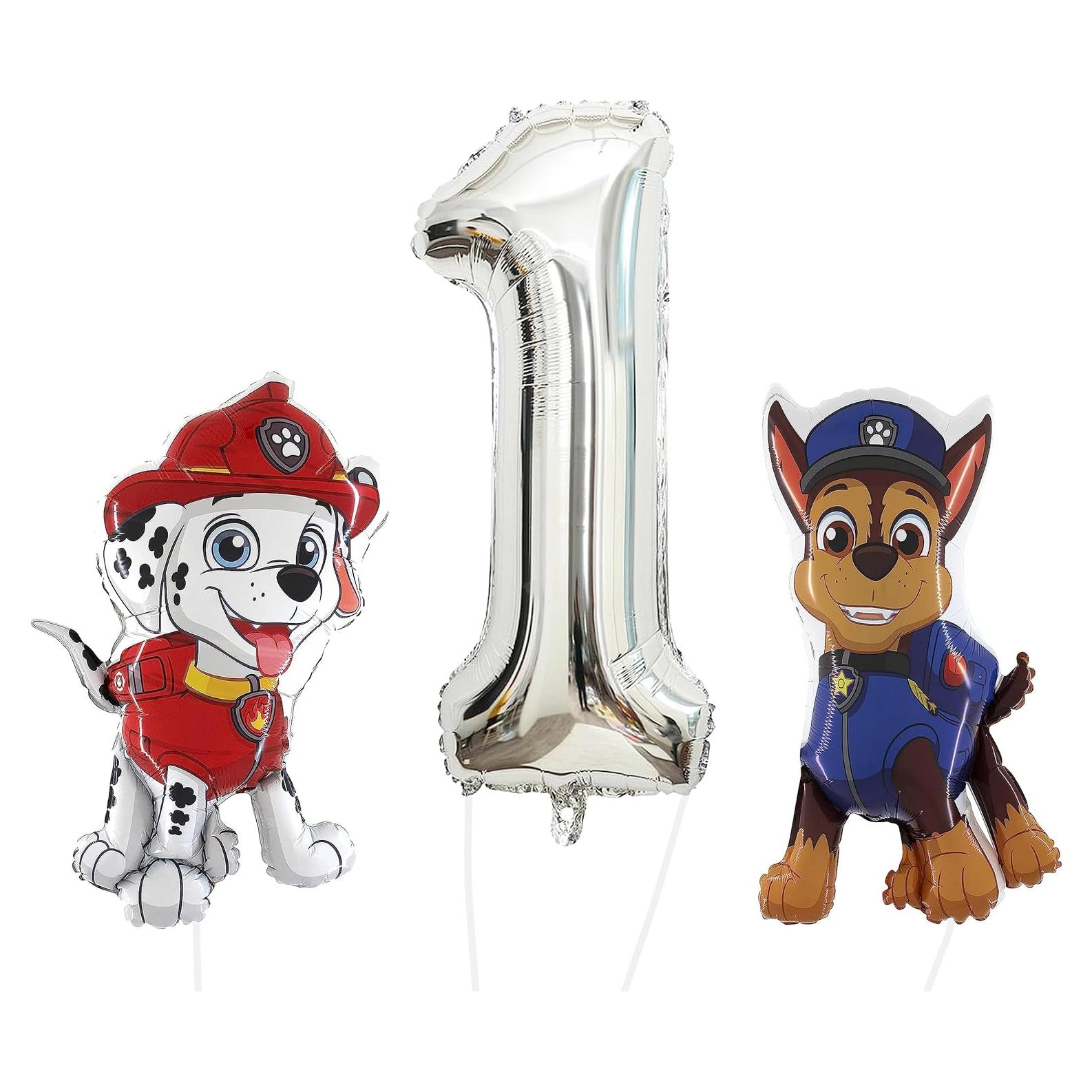 Paquete de globos Paw Patrol Toyland - Chase y Marshall
