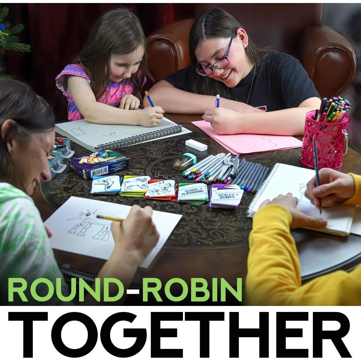 Juego de Cartas de Prompts de Dibujo Deck de Dibujo - 150 Cartas