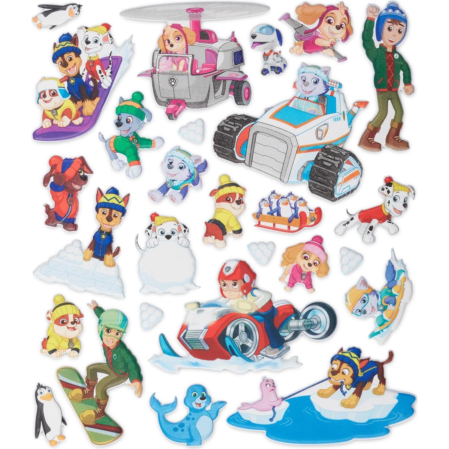 Melissa & Doug PAW Patrol Restickable Puffy Stickers - Jake's Mountain