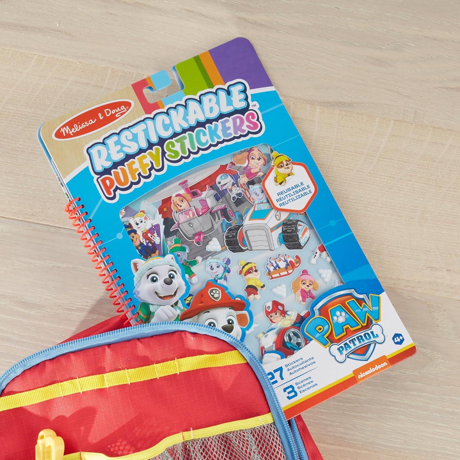Melissa & Doug PAW Patrol Restickable Puffy Stickers - Jake's Mountain