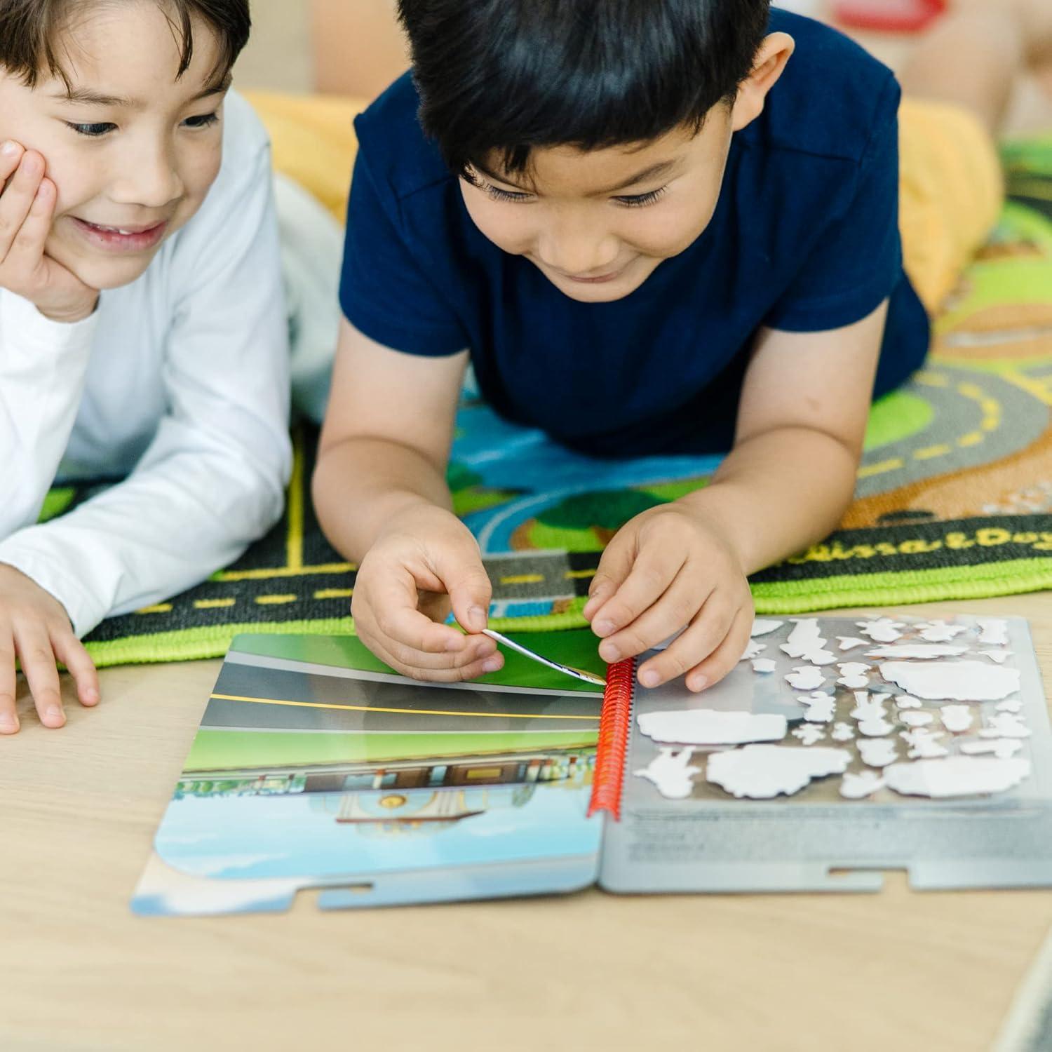 Calcomanías Reutilizables PAW Patrol - Melissa & Doug - Camiones