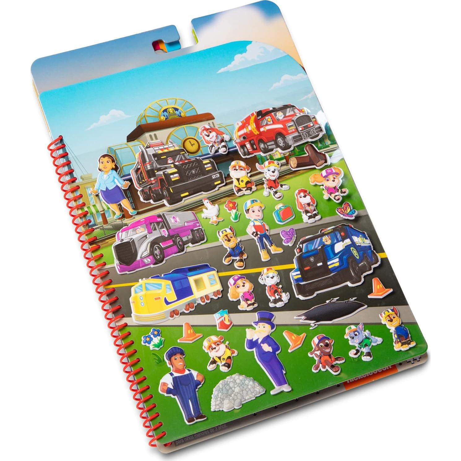 Calcomanías Reutilizables PAW Patrol - Melissa & Doug - Camiones