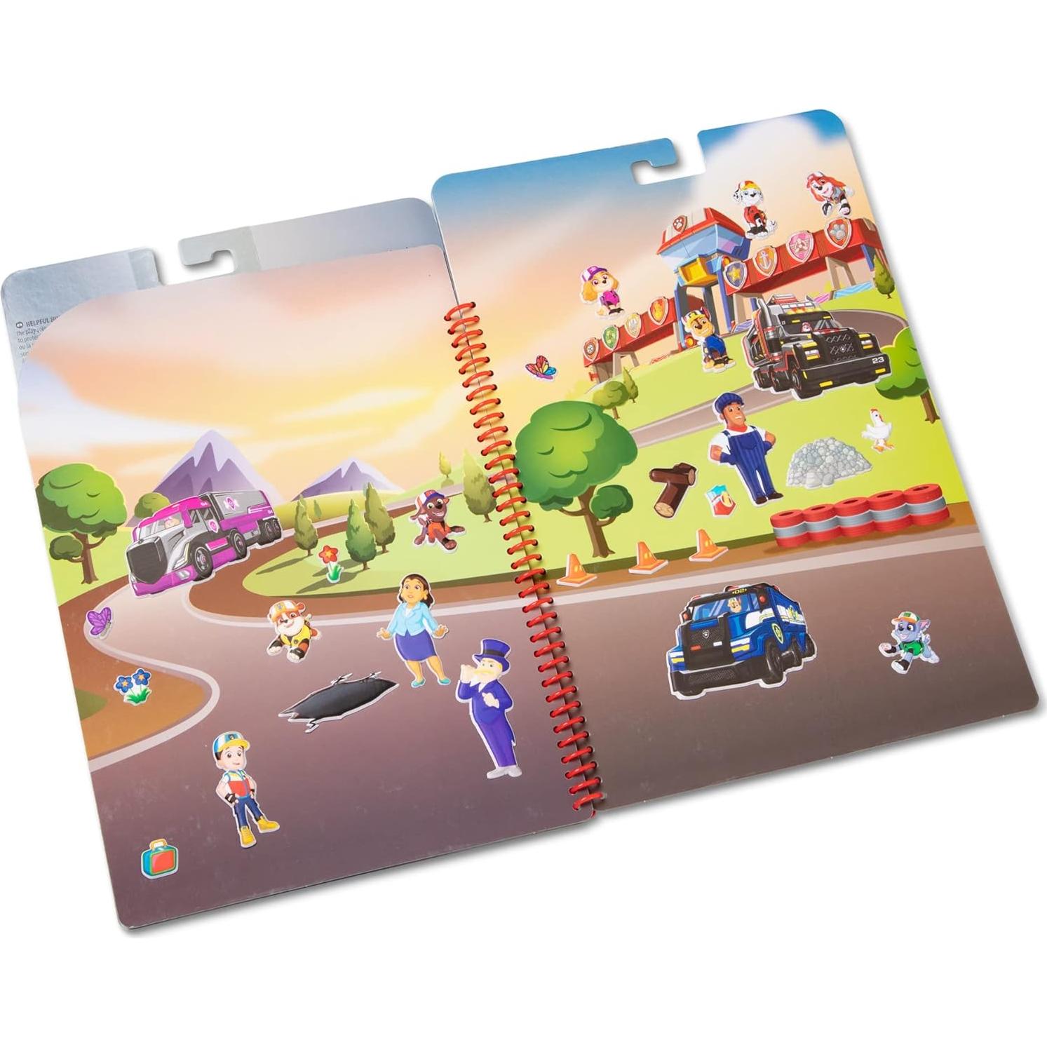 Calcomanías Reutilizables PAW Patrol - Melissa & Doug - Camiones