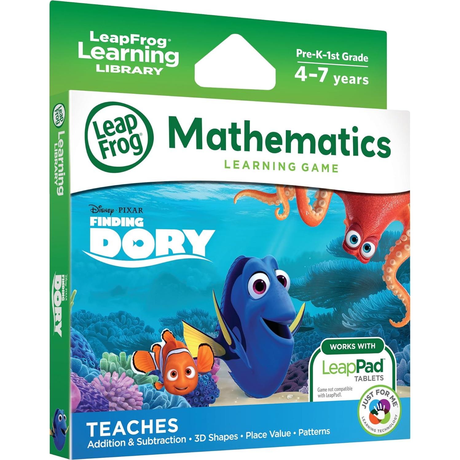 Juego de Aprendizaje Disney/Pixar Dory para LeapPad