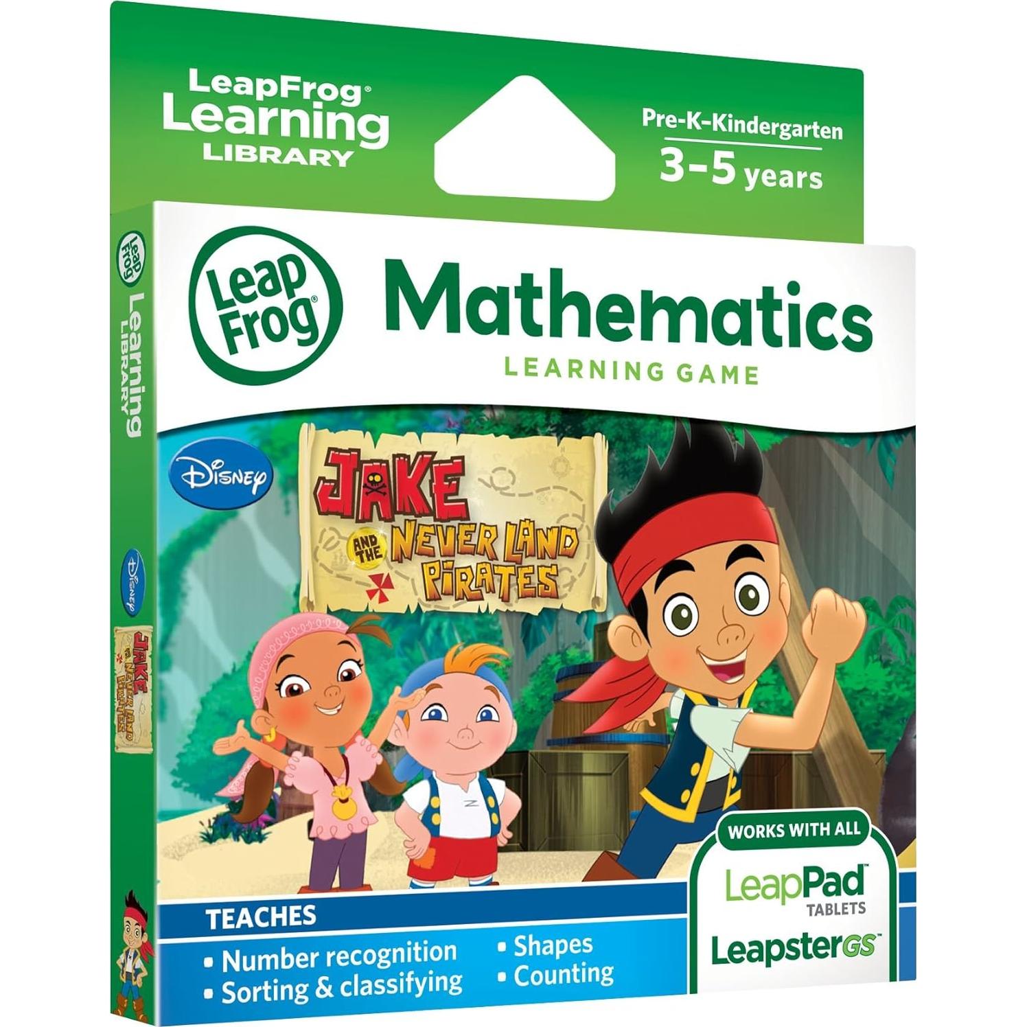 Juego de Aprendizaje LeapFrog Jake Piratas 3-5 años