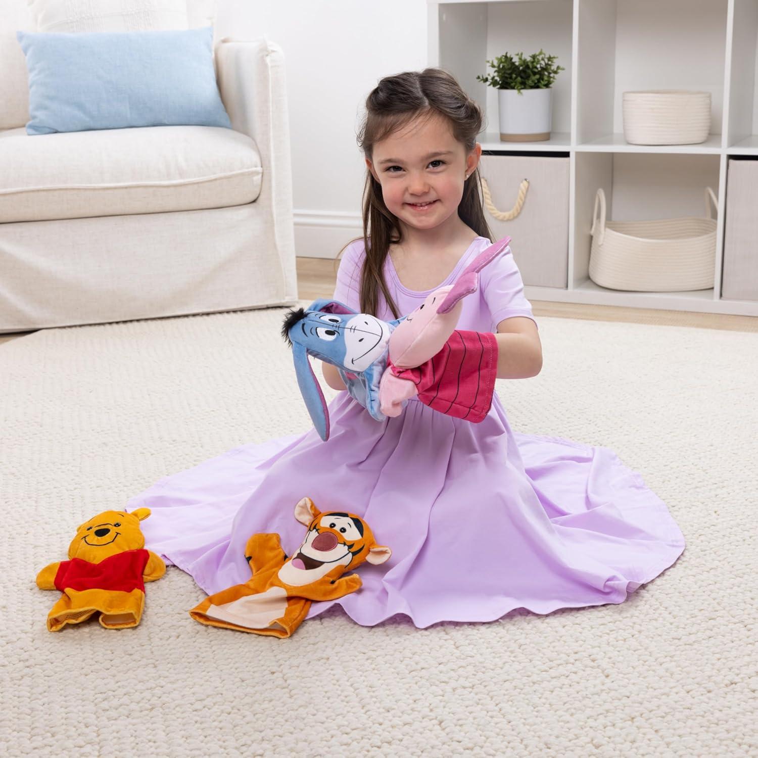 Muñecos de Mano Winnie the Pooh Melissa & Doug 4 Piezas