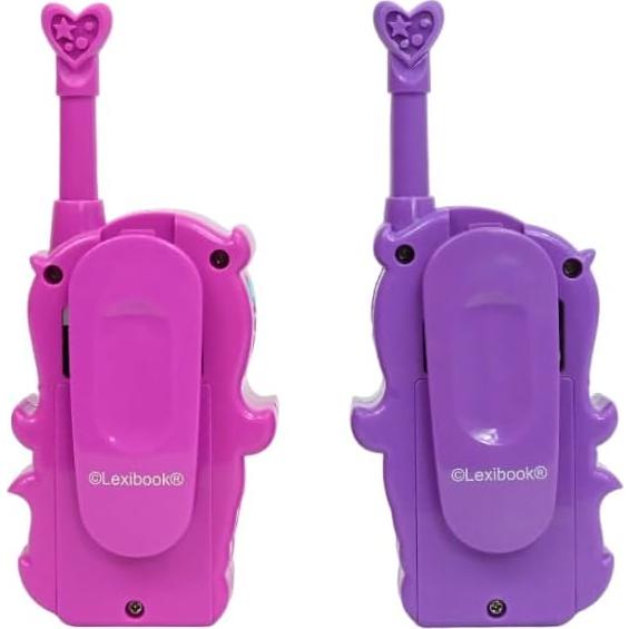 Walkie Talkie 3D Unicornio Lexibook TW18UNI 500m Rosa/Púrpura