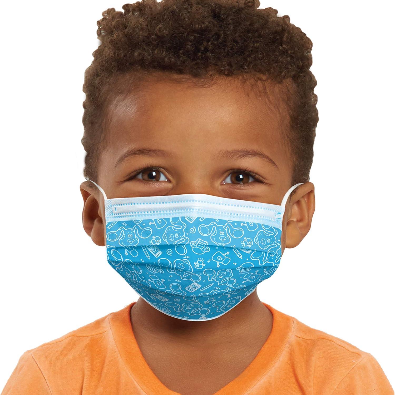 Mascarilla Desechable Just Play para Niños 14 Unidades 2-7 Años