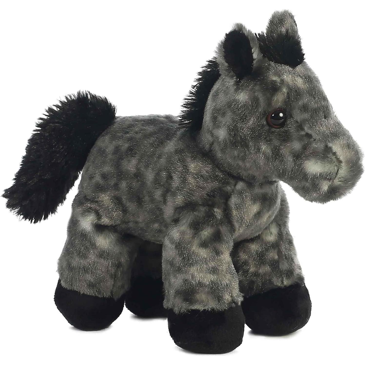 Peluche Mini Flopsie Aurora Storm 20 cm Gris Suave