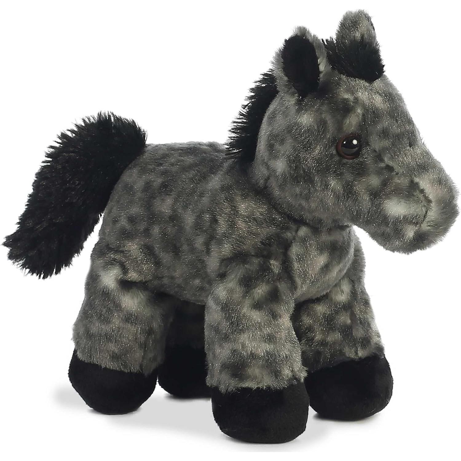 Peluche Mini Flopsie Aurora Storm 20 cm Gris Suave