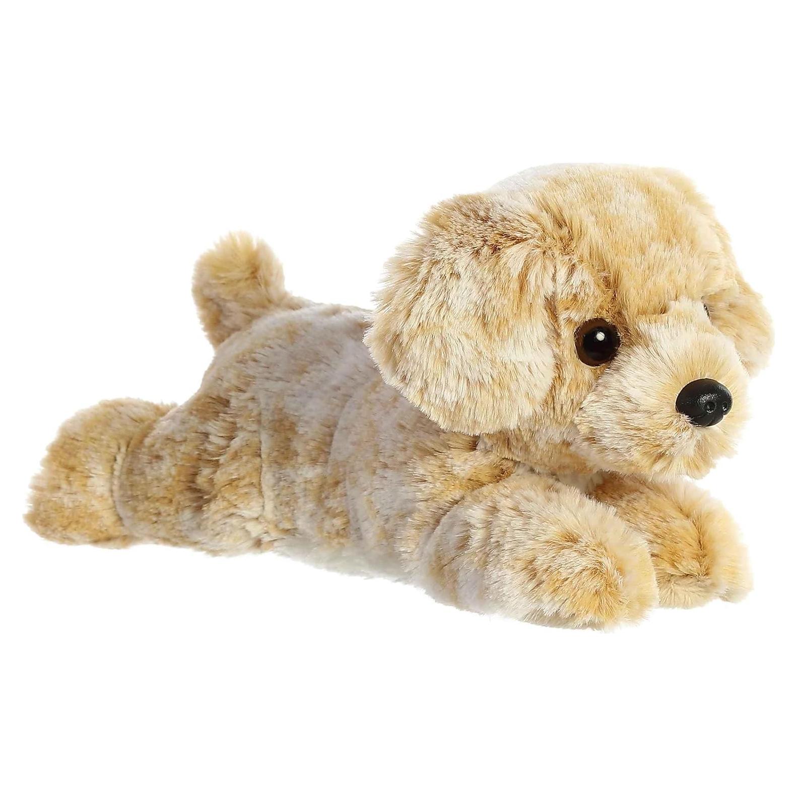Peluche Aurora Mini Flopsie Rusty Retriever 20 cm Marrón