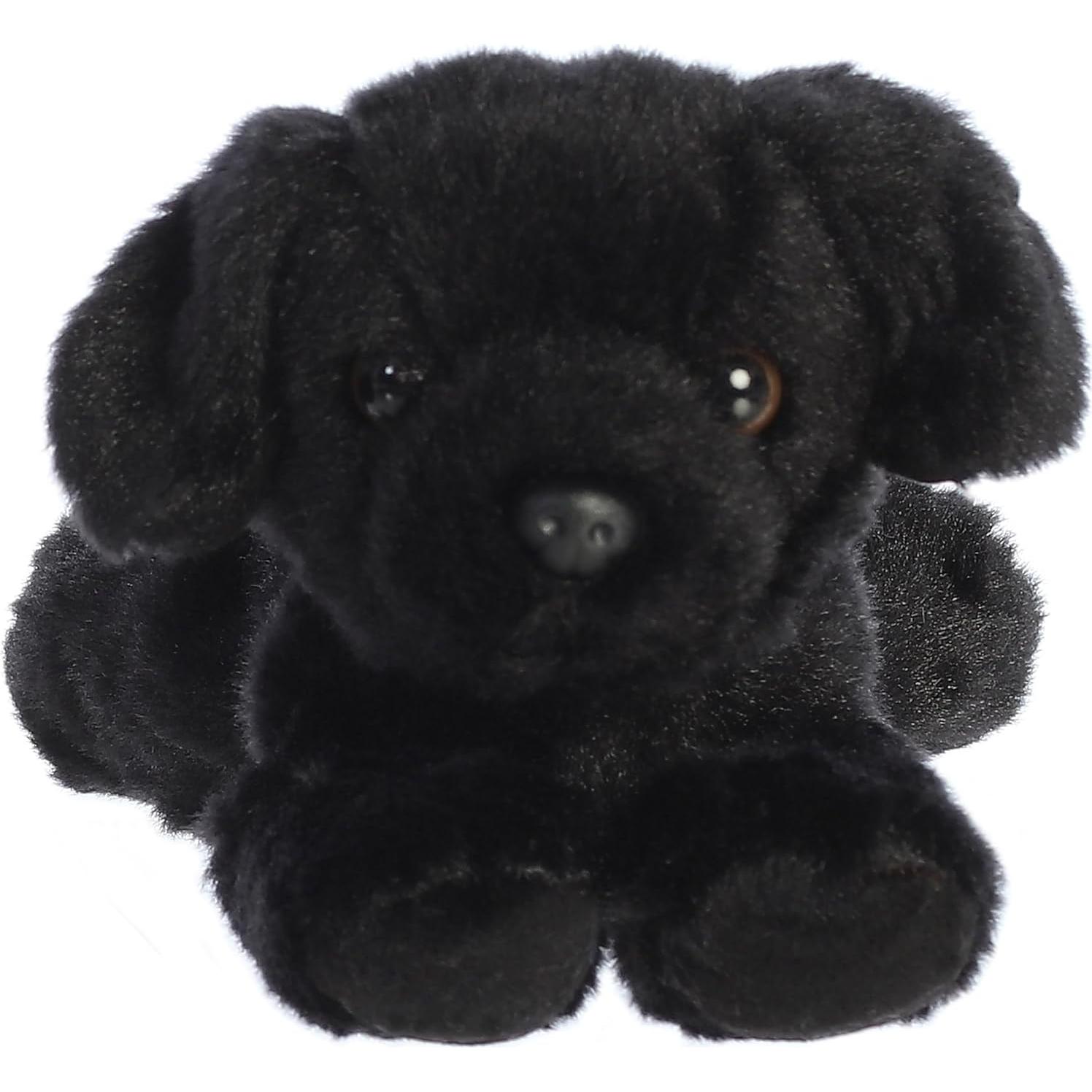 Peluche Labrador Negro Aurora Mini Flopsie 20 cm