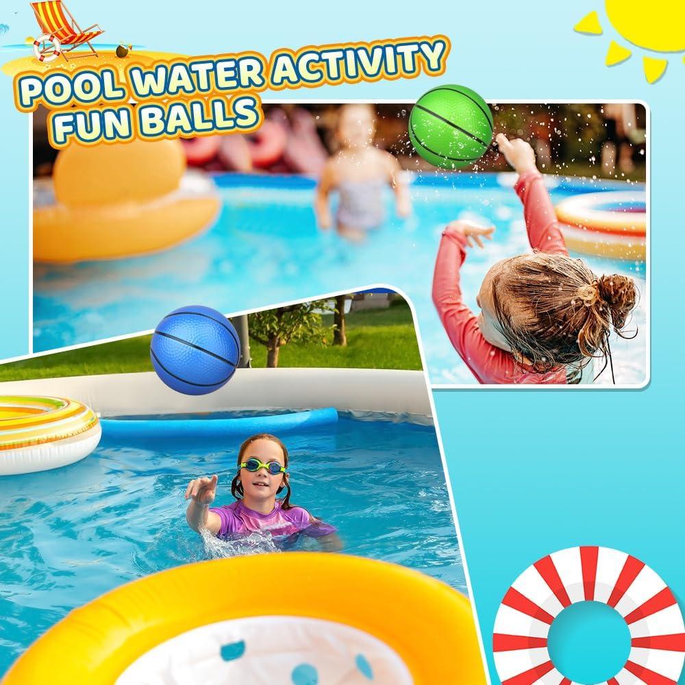 Mini Balones de Baloncesto Dilabnba 5" Suaves 3PCS