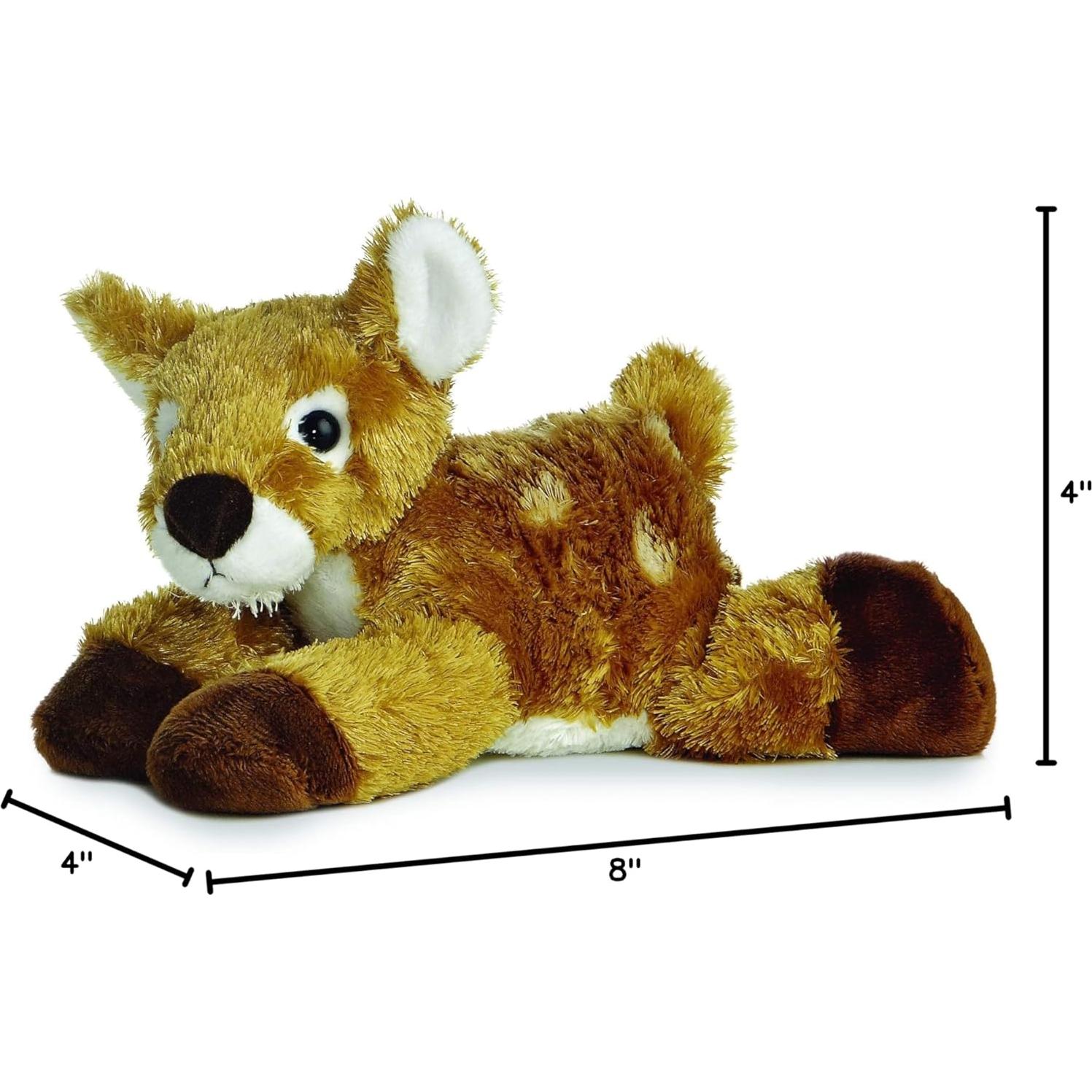 Peluche Cervatillo Mini Flopsie Aurora 20 cm Marrón
