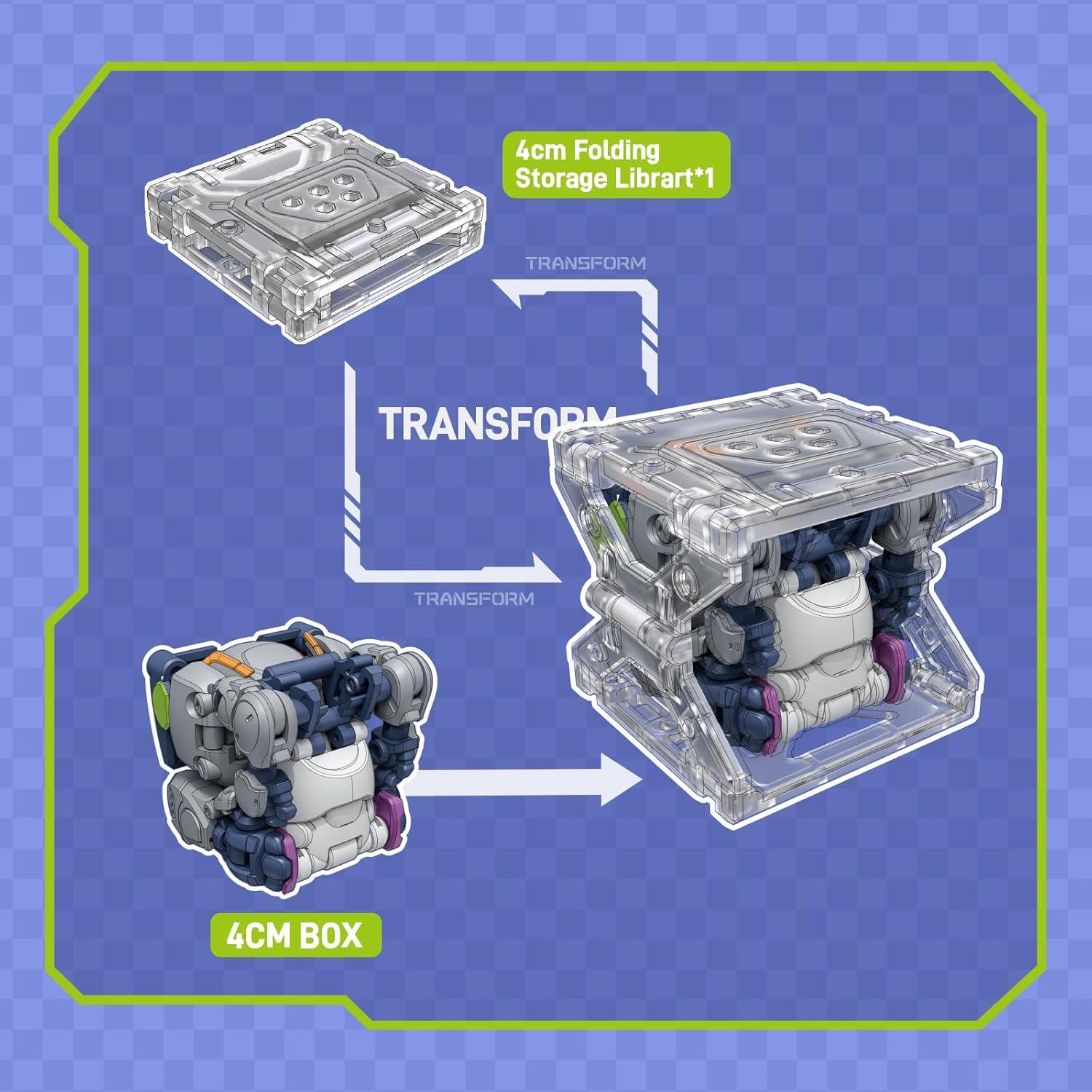 Figura de Acción 52TOYS BEASTBOX Dummy Transformable 8cm