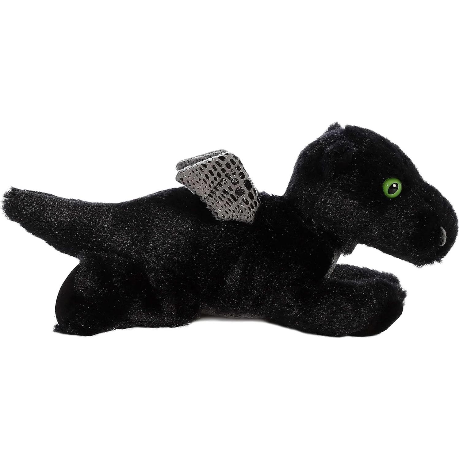 Peluche Aurora Mini Flopsie Dragón Negro 20 cm