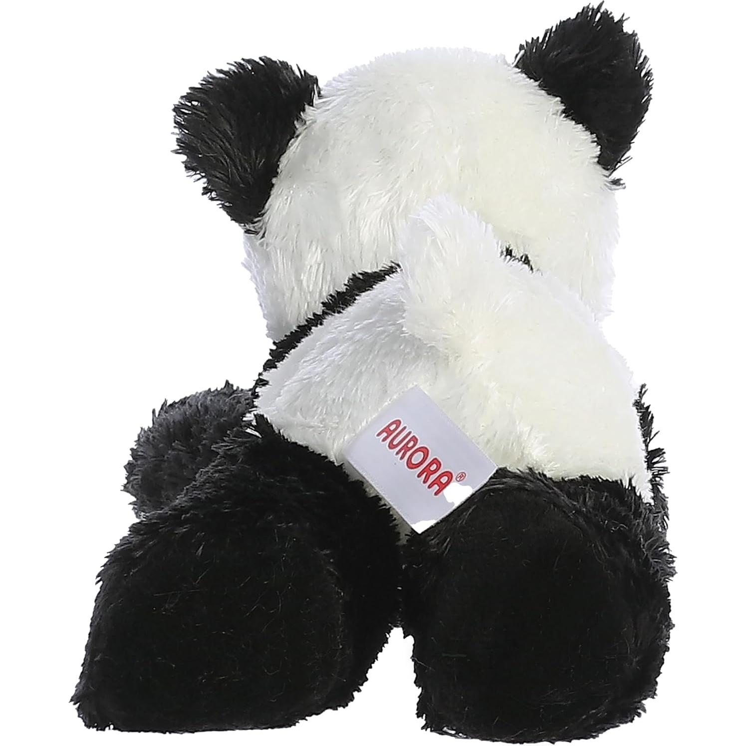 Peluche Panda Mei Mei Aurora Mini Flopsie 20 cm Suave