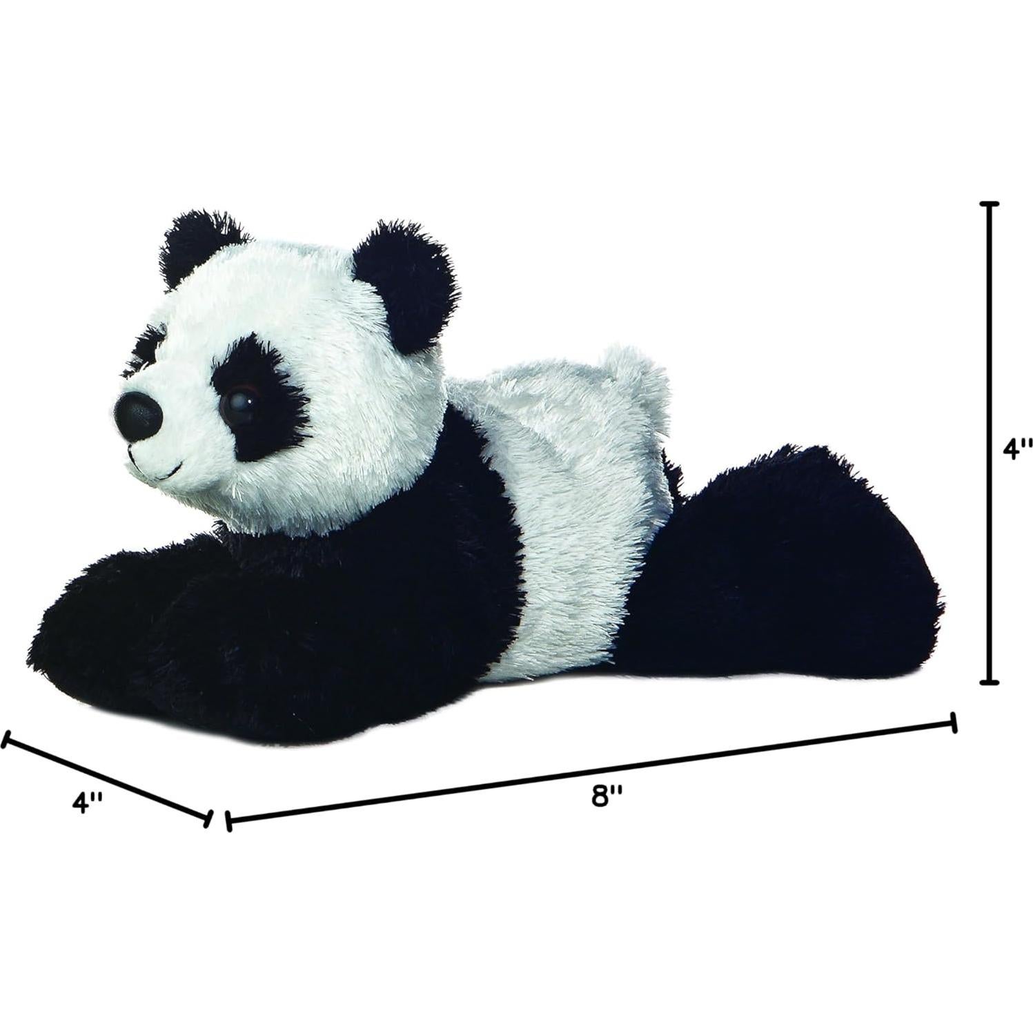 Peluche Panda Mei Mei Aurora Mini Flopsie 20 cm Suave