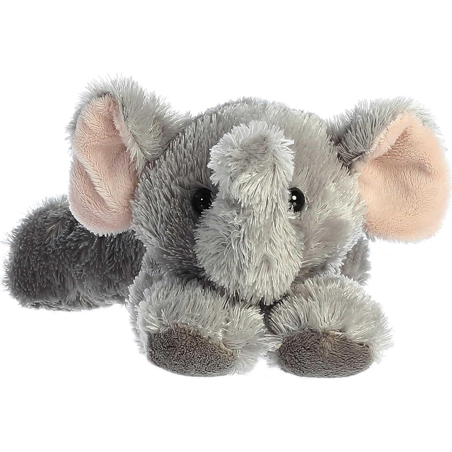 Peluche Elefante Mini Flopsie Aurora Ellie Gris 20 cm