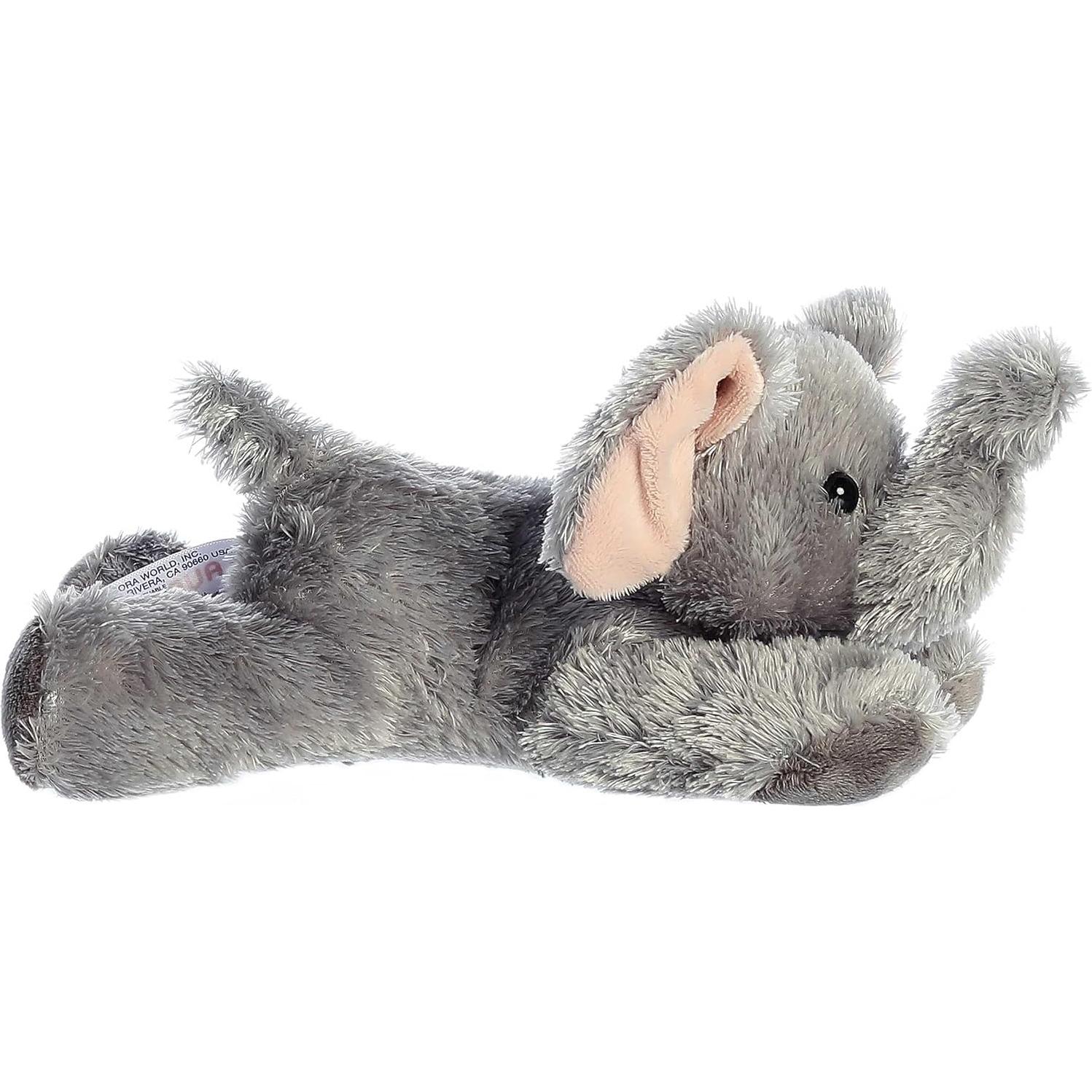 Peluche Elefante Mini Flopsie Aurora Ellie Gris 20 cm