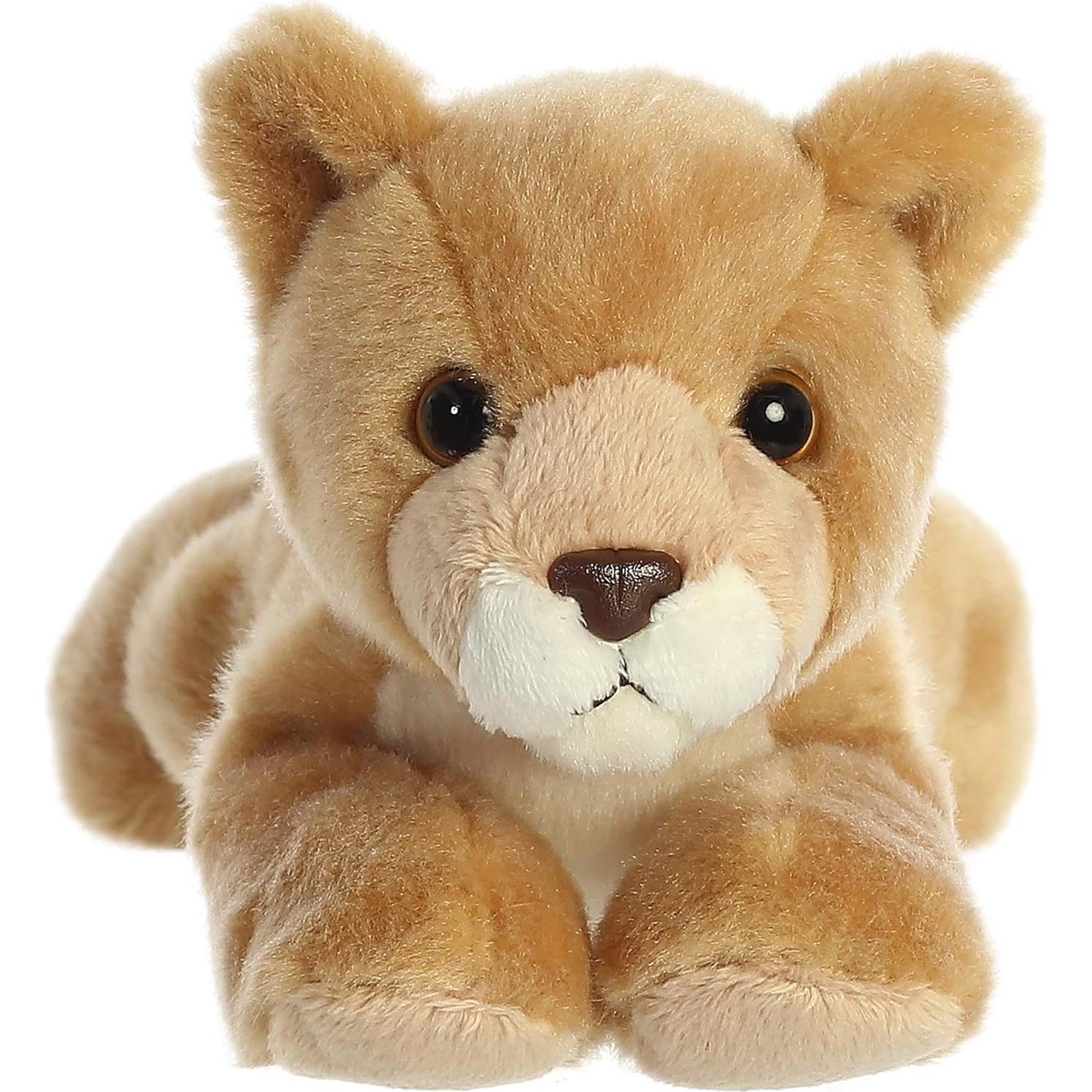 Peluche Leah Lioness Aurora Mini Flopsie 21 cm Marrón