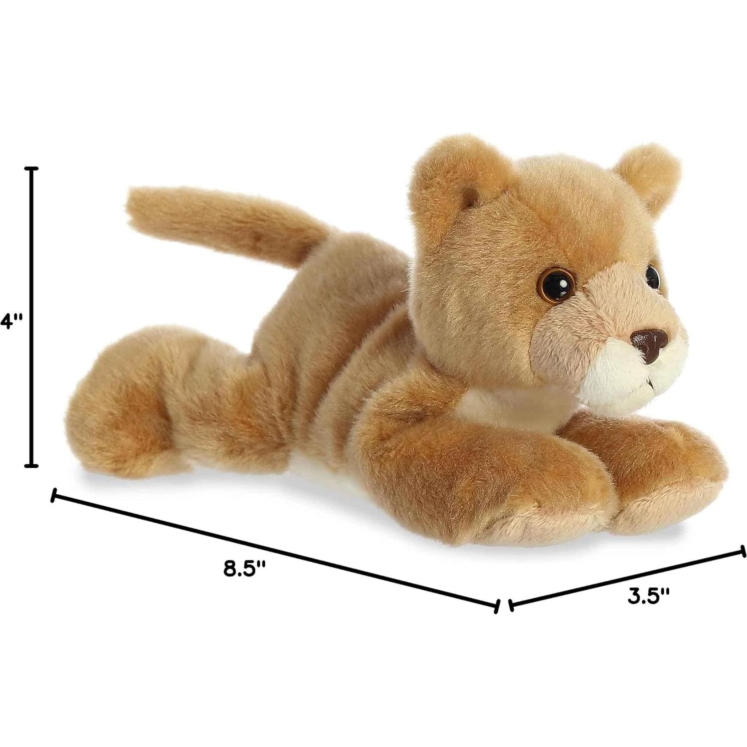 Peluche Leah Lioness Aurora Mini Flopsie 21 cm Marrón
